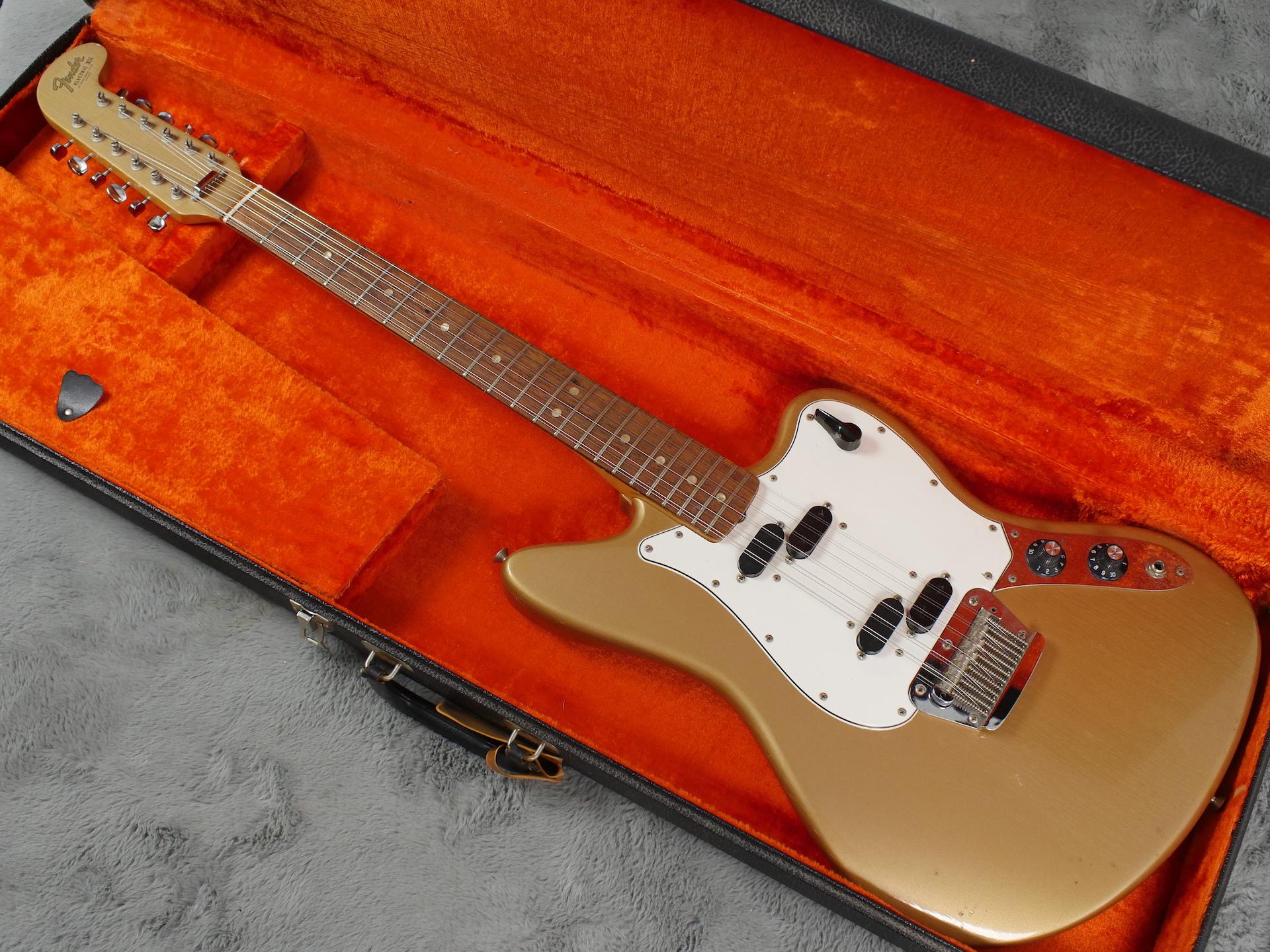 1965 Fender Electric XII Custom Color Firemist Gold + OHSC