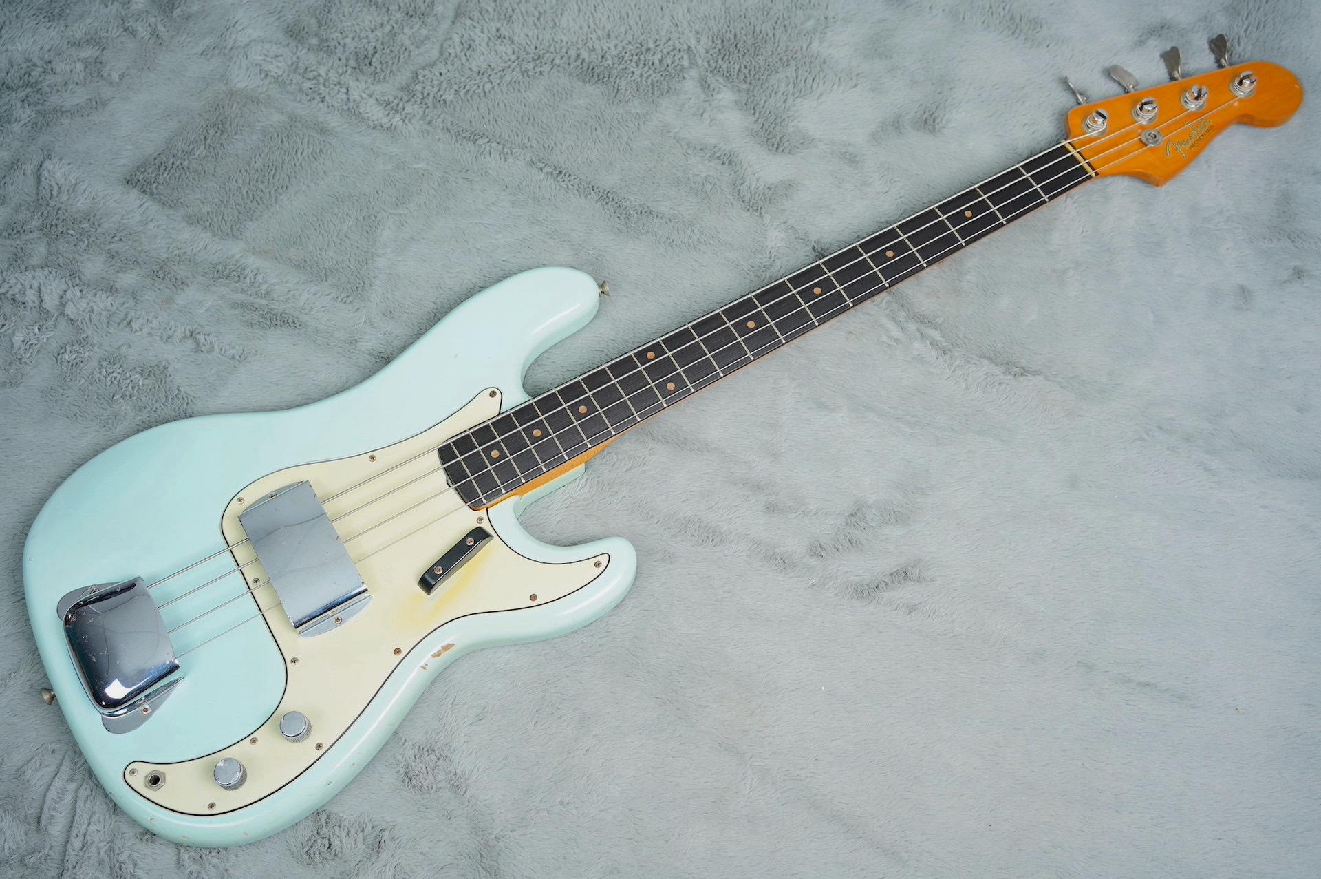 1963 Fender Precision Bass Sonic Blue + OHSC