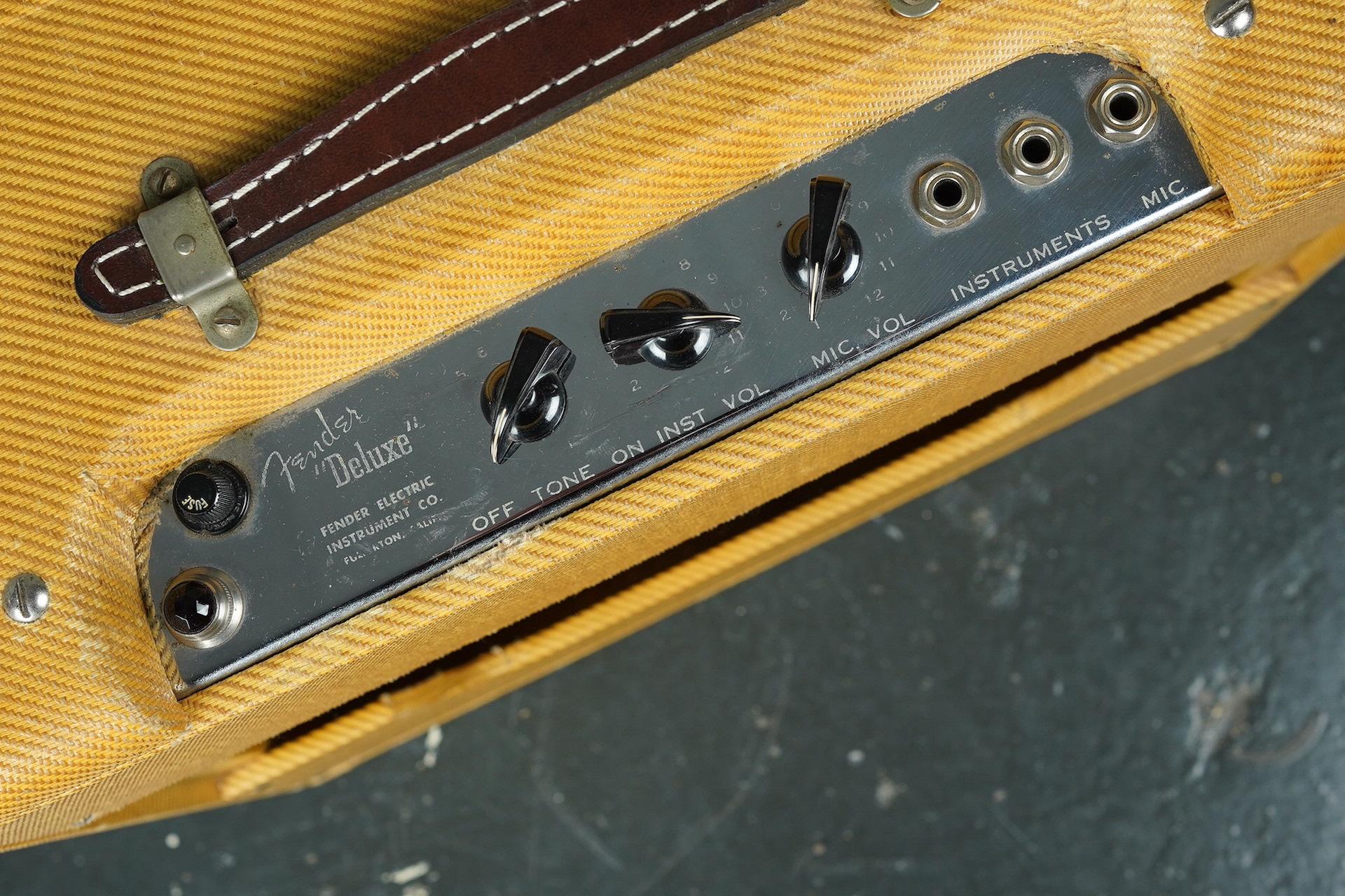 1950 Fender Tweed Deluxe TV Front Amplifier