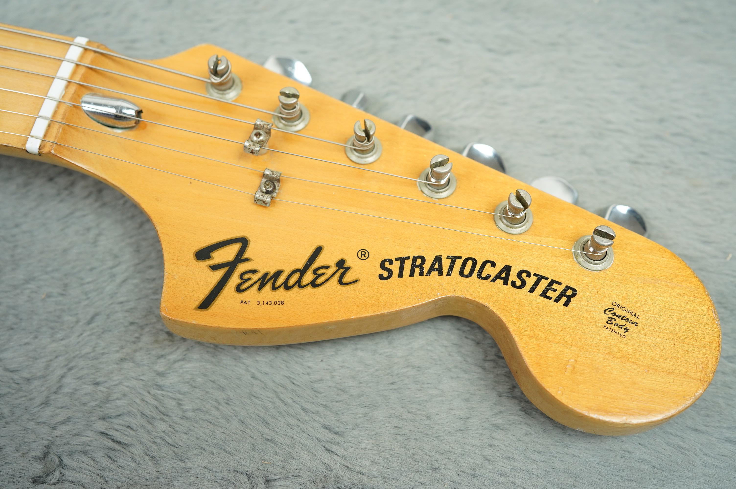 1974 Fender Stratocaster Hardtail Sunburst