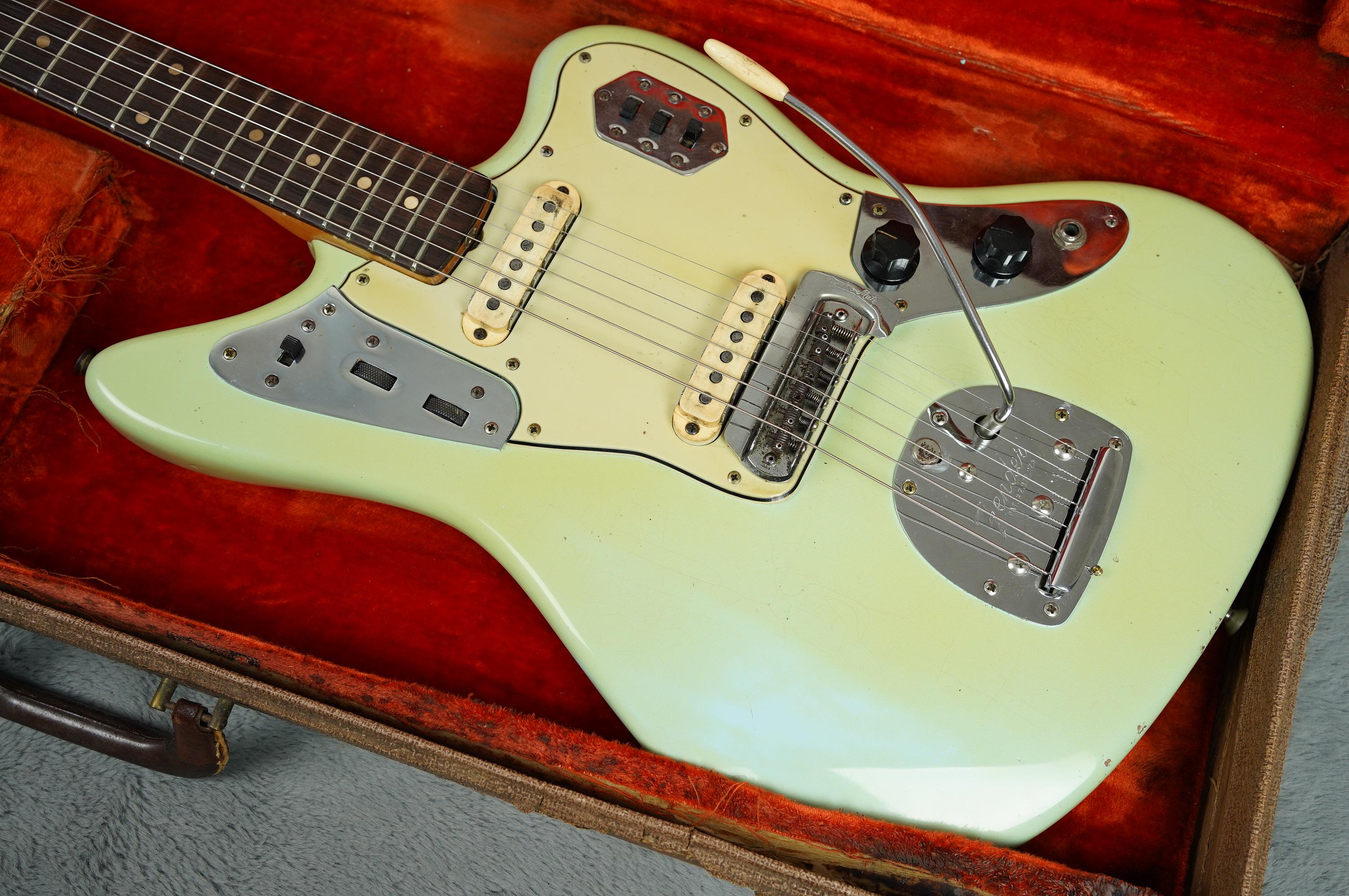1962 Fender Jaguar Sonic Blue Refin + OHSC