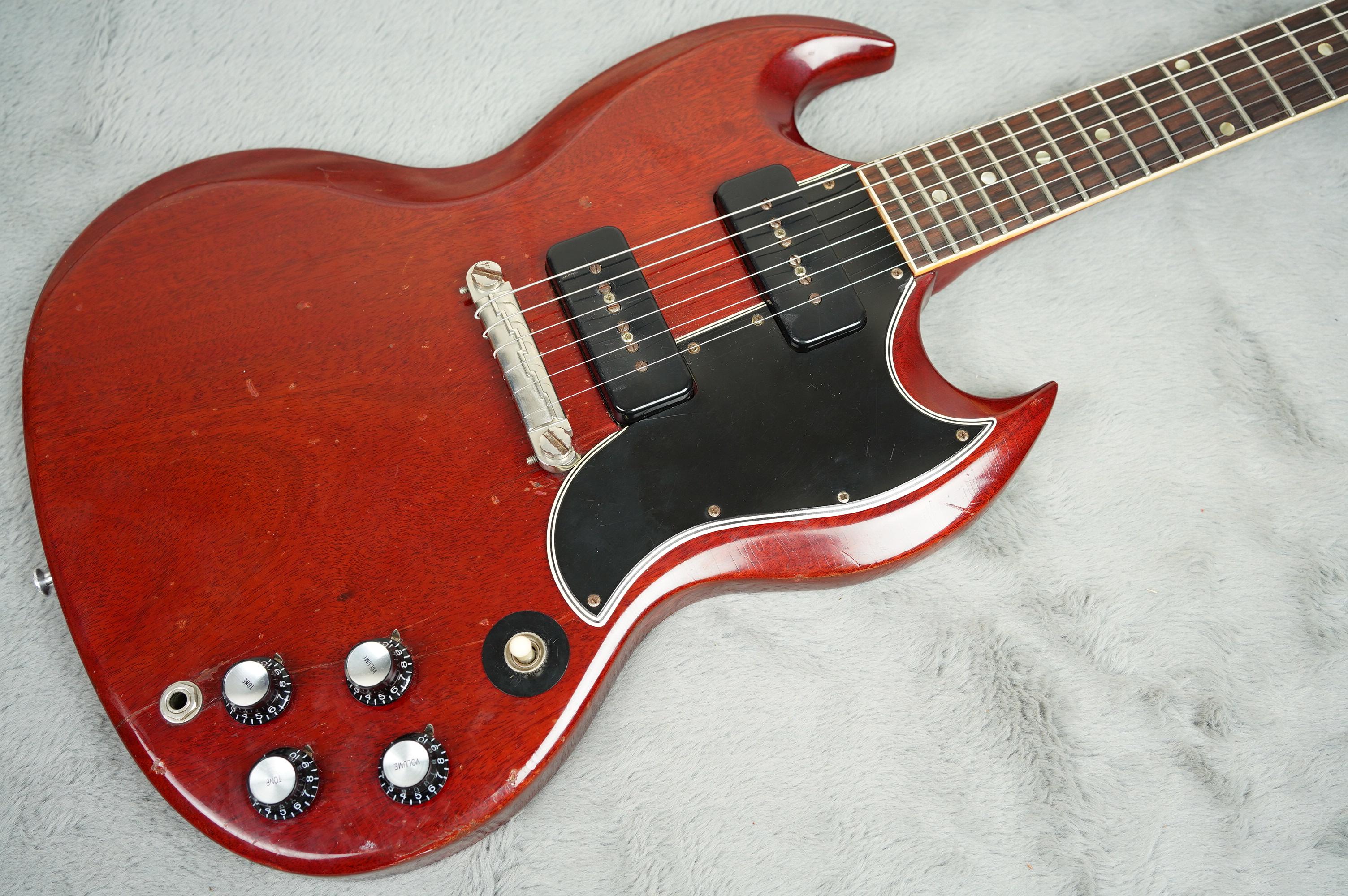 1965 Gibson SG Special RARE Factory Bigsby + OHSC Near MINT!