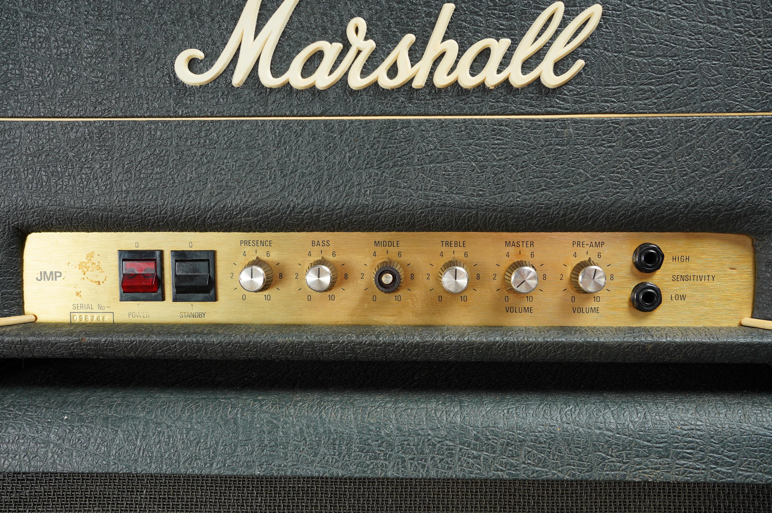1978 Marshall JMP Mk2 100w Super Lead Head + 1960 100w Cab