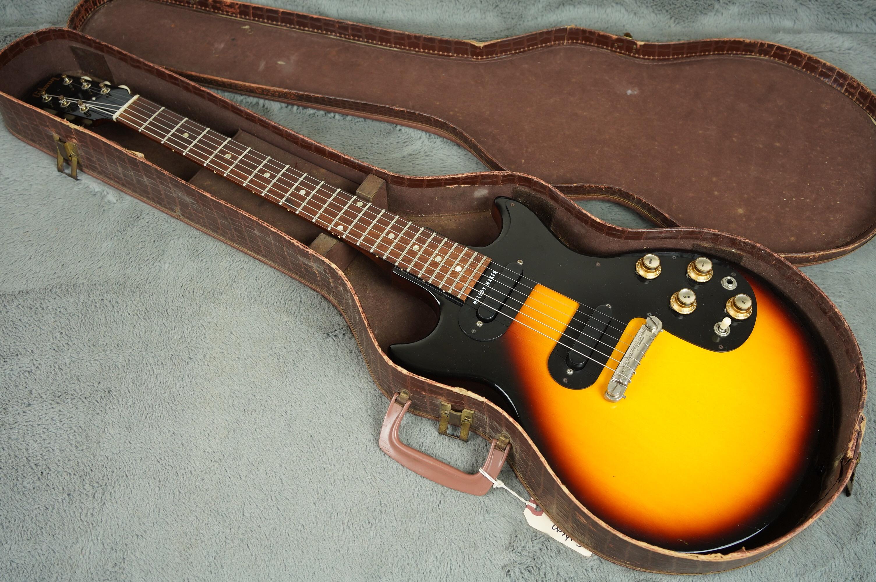 1964 Gibson Melody Maker Hsc Bernie Marsden Collection