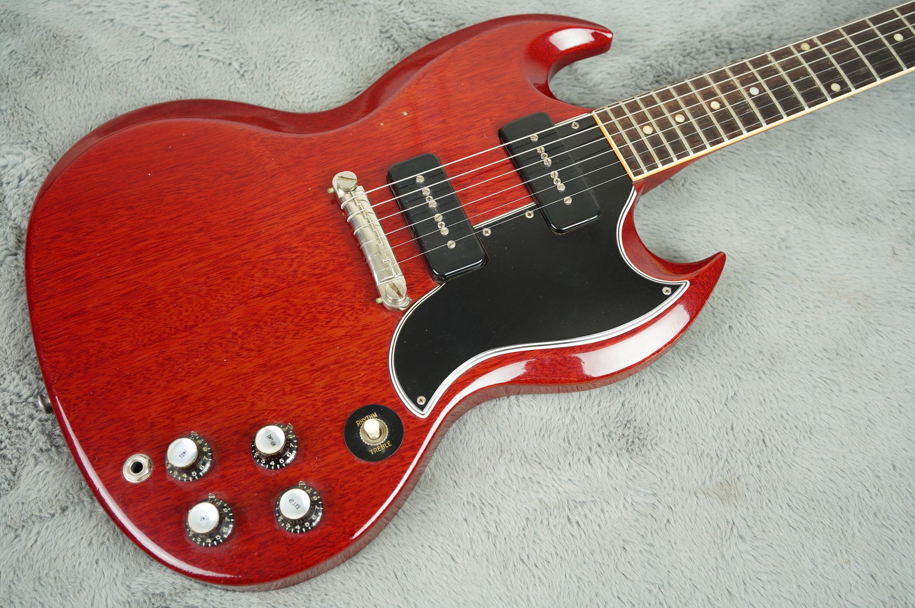 1963 Gibson SG Special + OSSC Bernie Marsden Collection