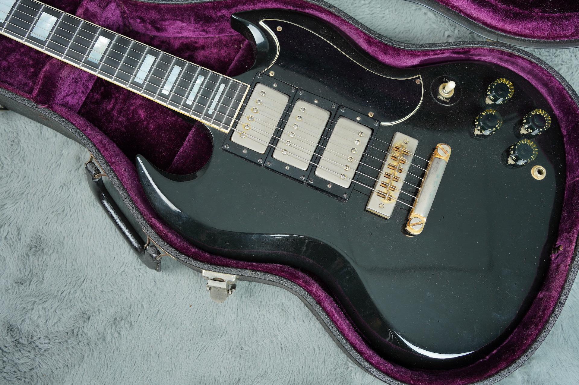 1973 Gibson SG Custom Factory Black + OHSC