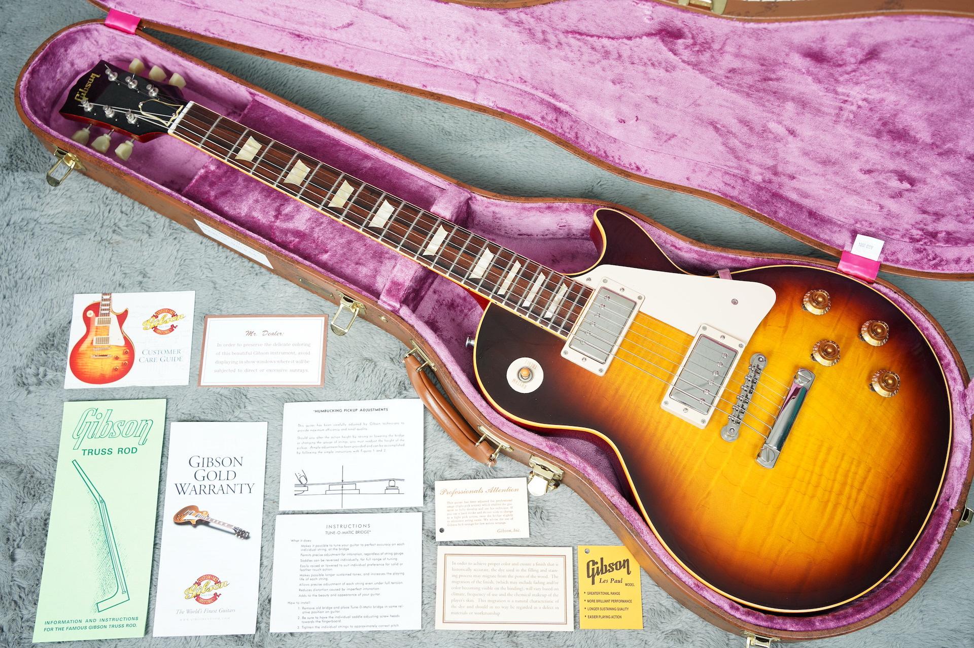 2004 Gibson Les Paul Standard Historic R9 + OHSC - MINT!!
