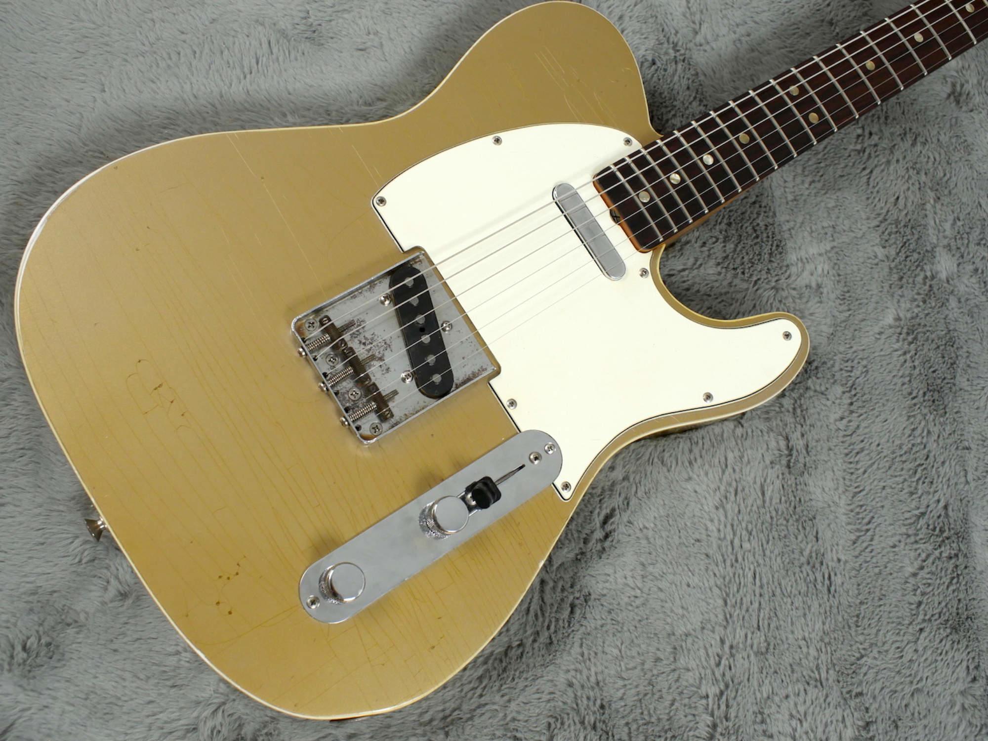 1966 Fender Custom Telecaster FIREMIST GOLD! + OHSC