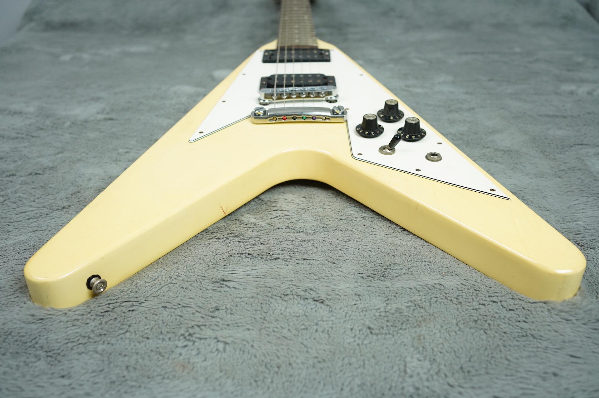 1990 Gibson Flying V White