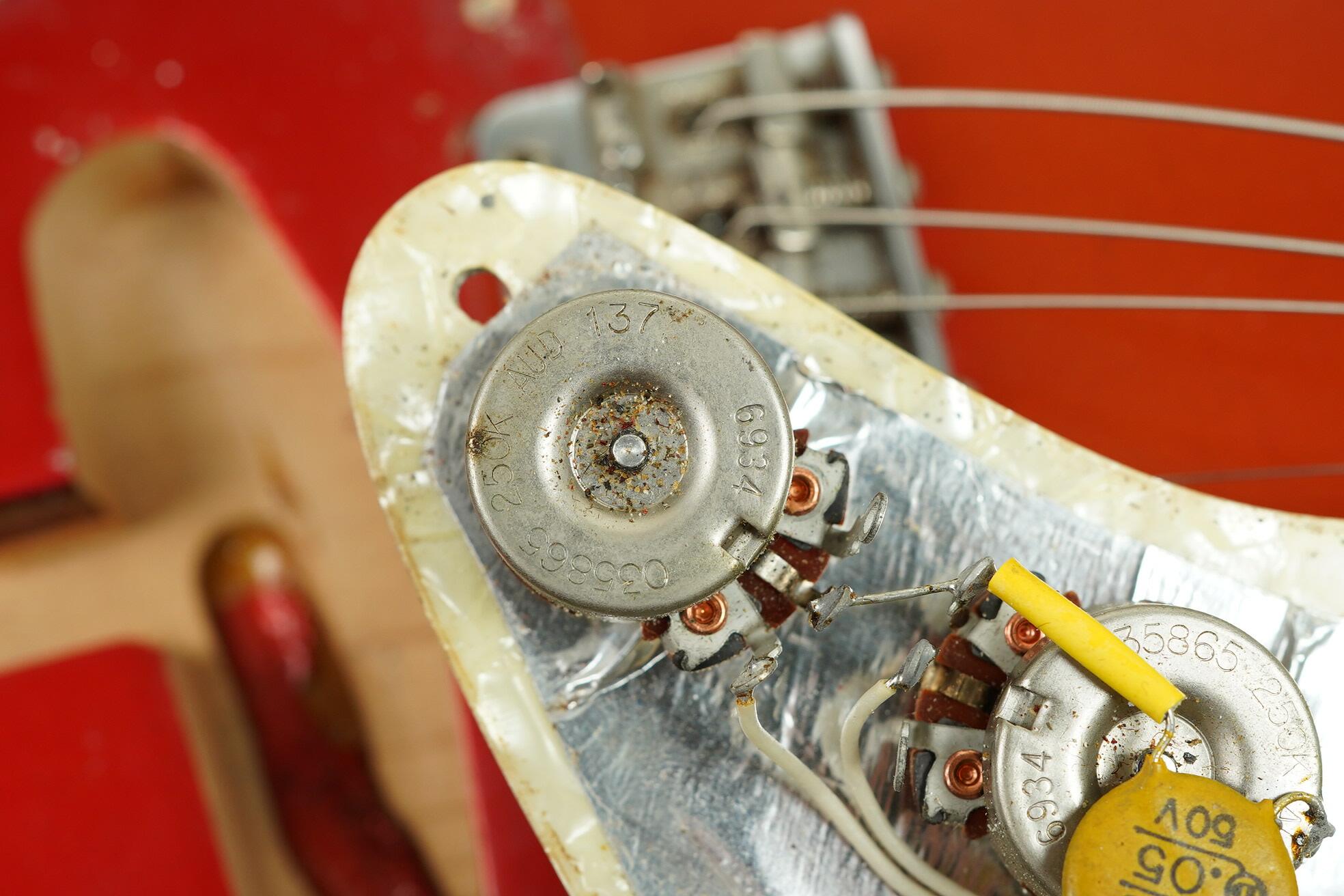 1969 Fender Stratocaster Candy Apple Red Left Handed