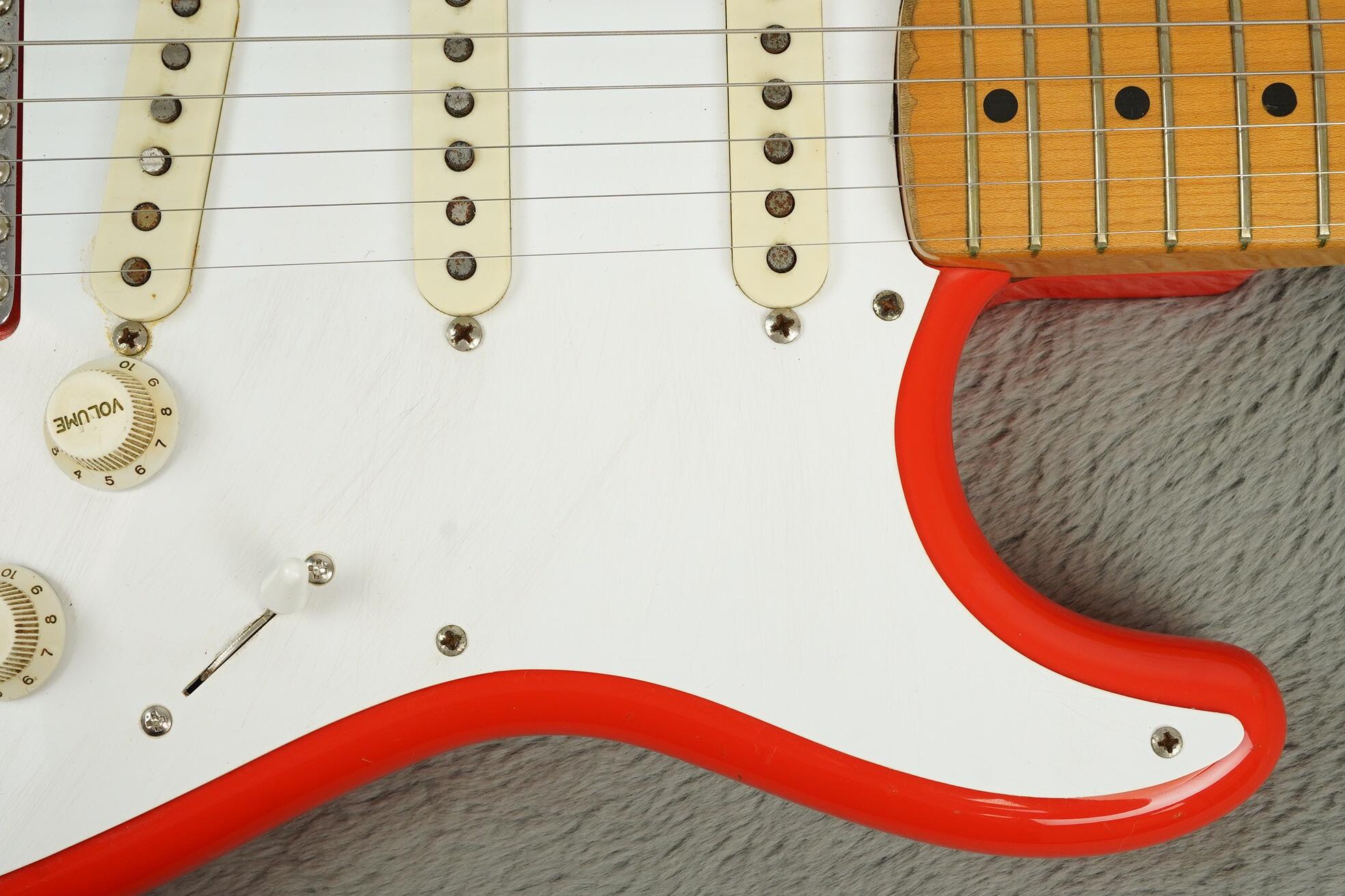 ST57-115 Stratocaster Fiesta Red JVシリアル ST57-115 Stratocaster Fiesta Red JVシリアル - メルカリ