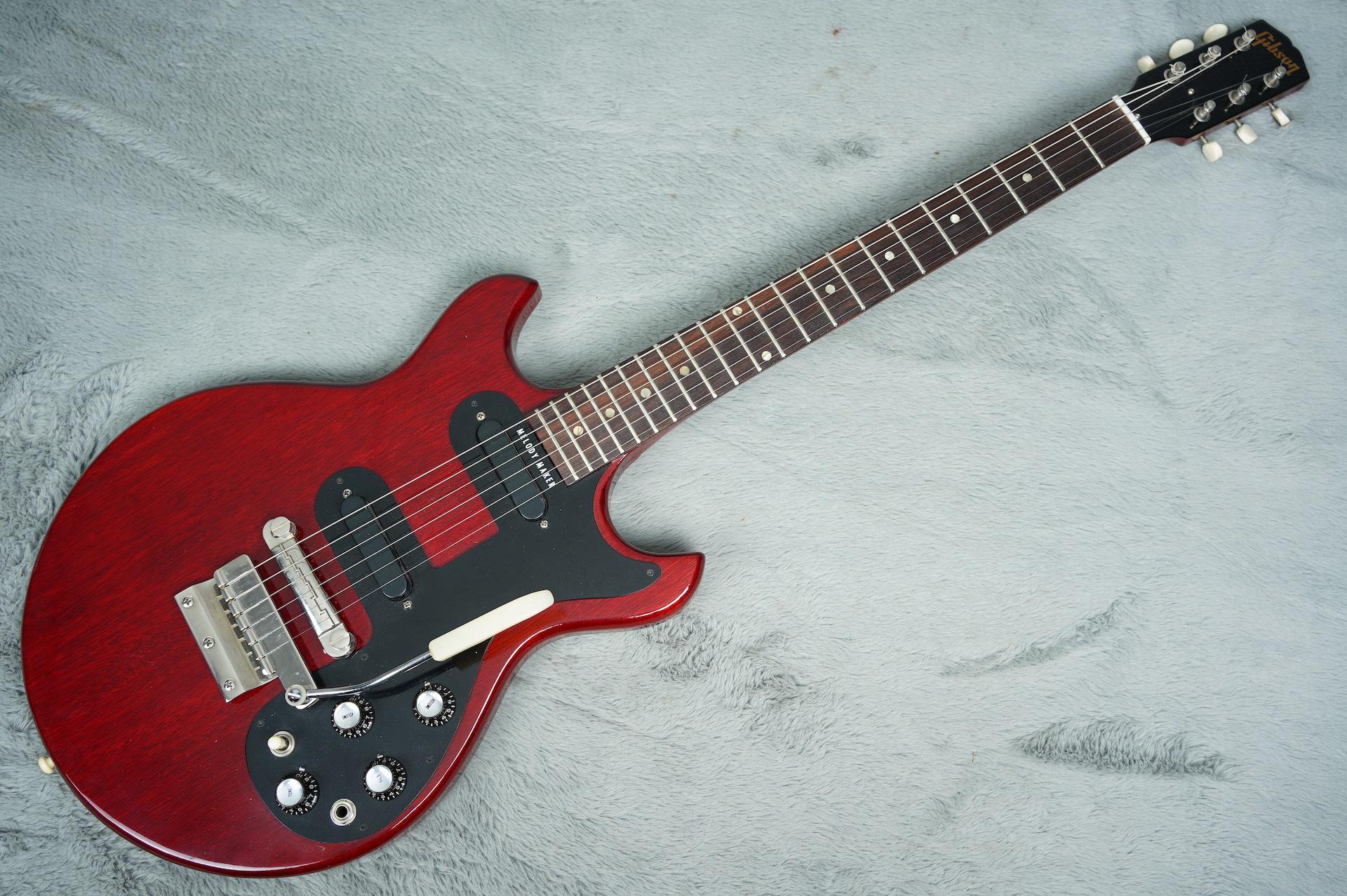 1965 Gibson Melody Maker + OSSC Near MINT!
