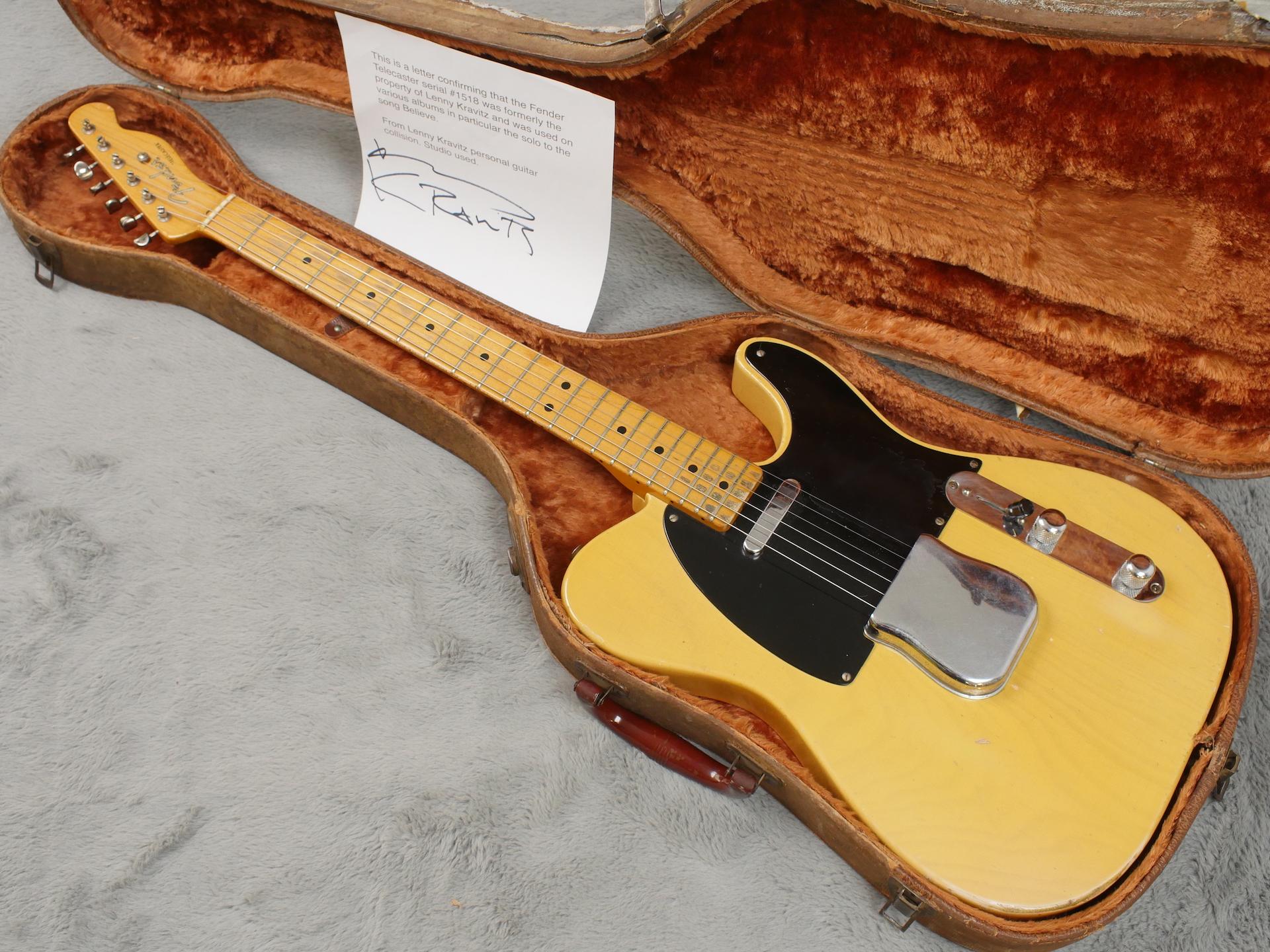 fender telecaster 1952 original price