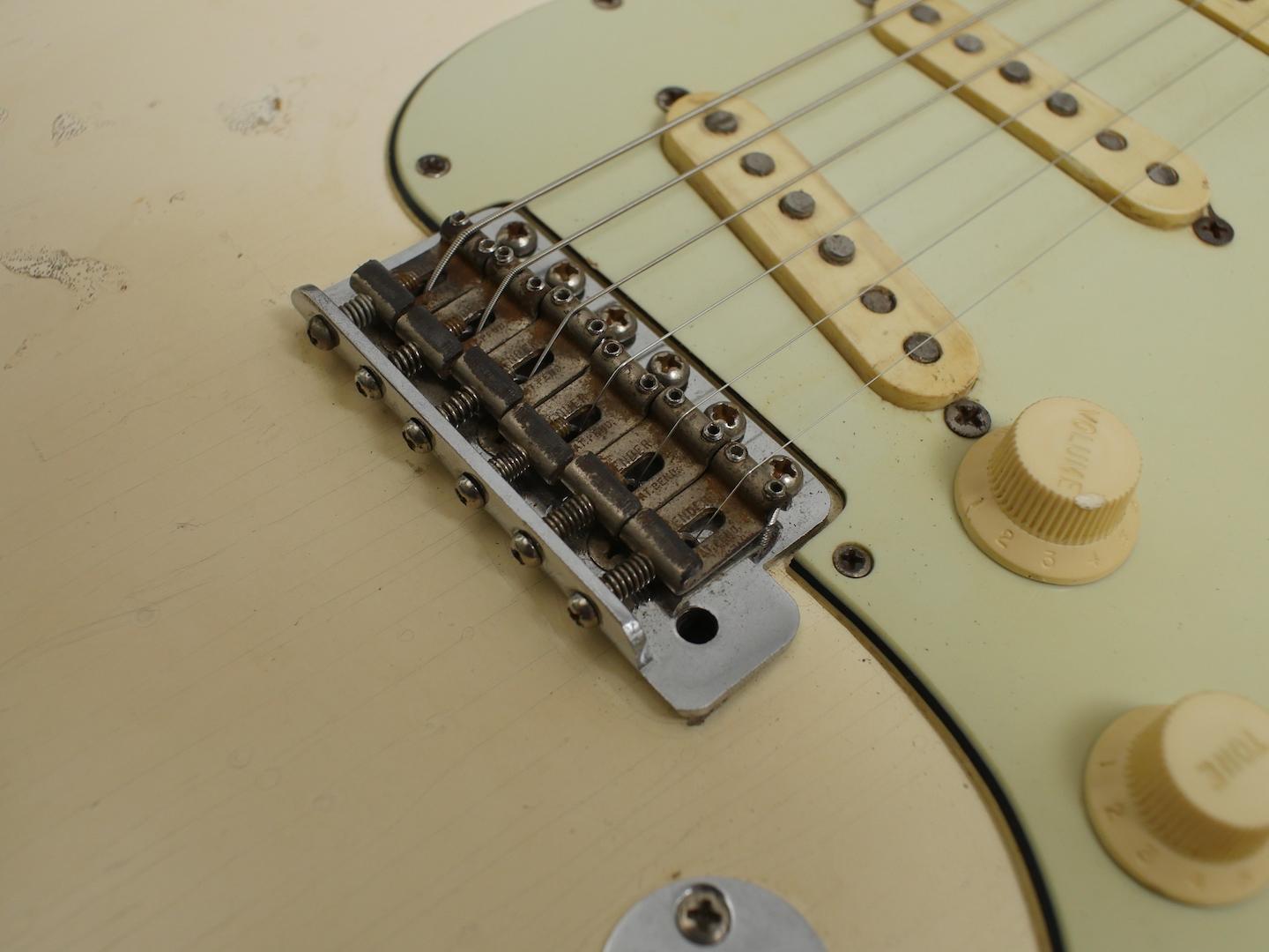 1963 Fender Stratocaster Olympic White + OSSC