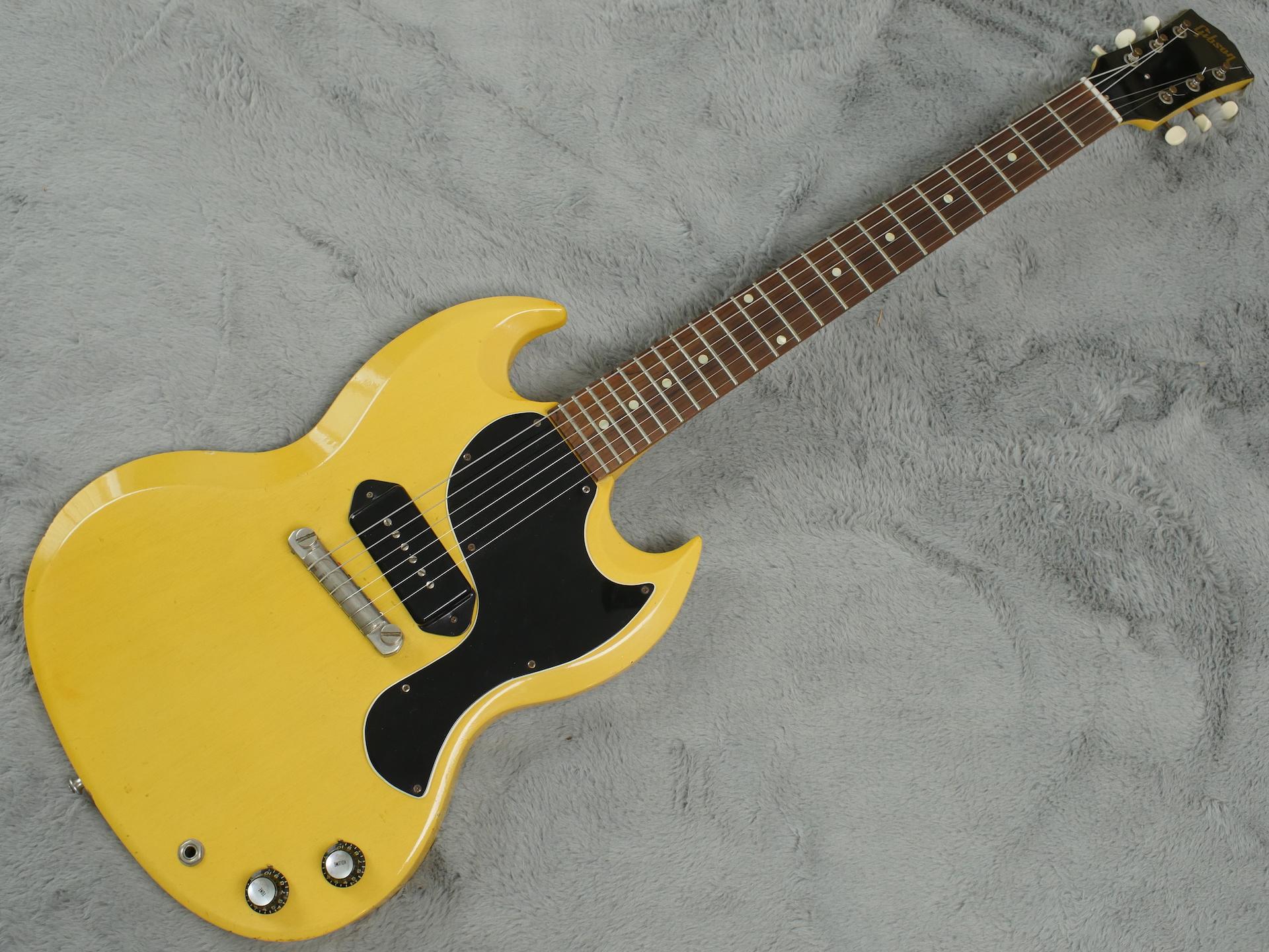 1961 Gibson Les Paul SG Junior TV Yellow + OHSC