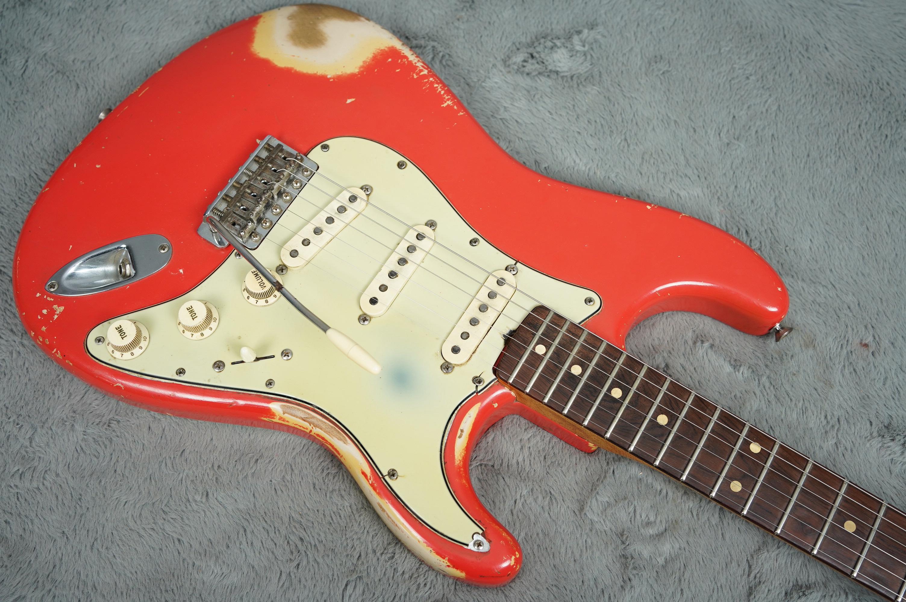 1962 Fender Stratocaster Fiesta Red