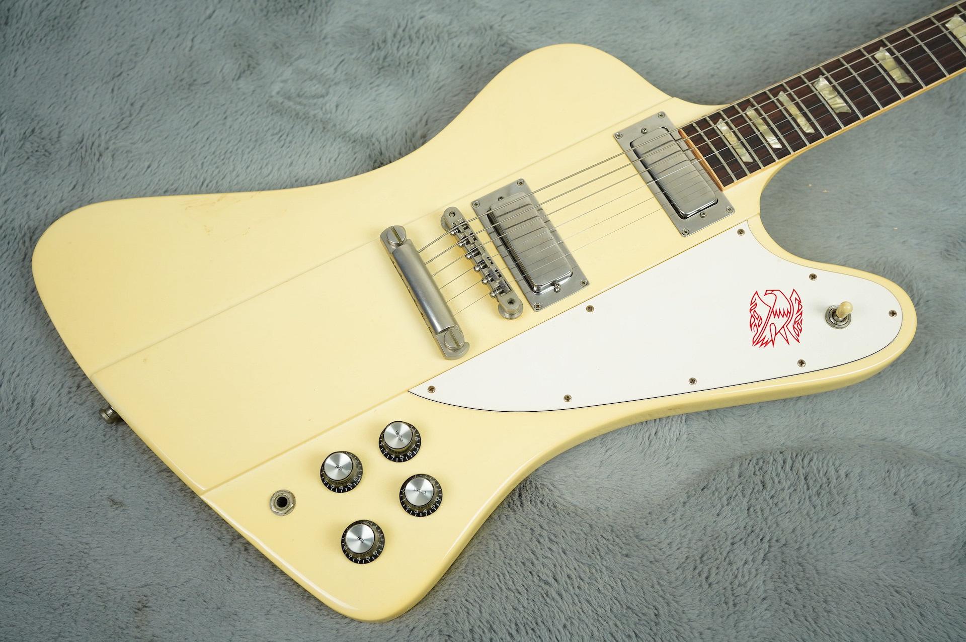 1990 Gibson Firebird V White + OHSC