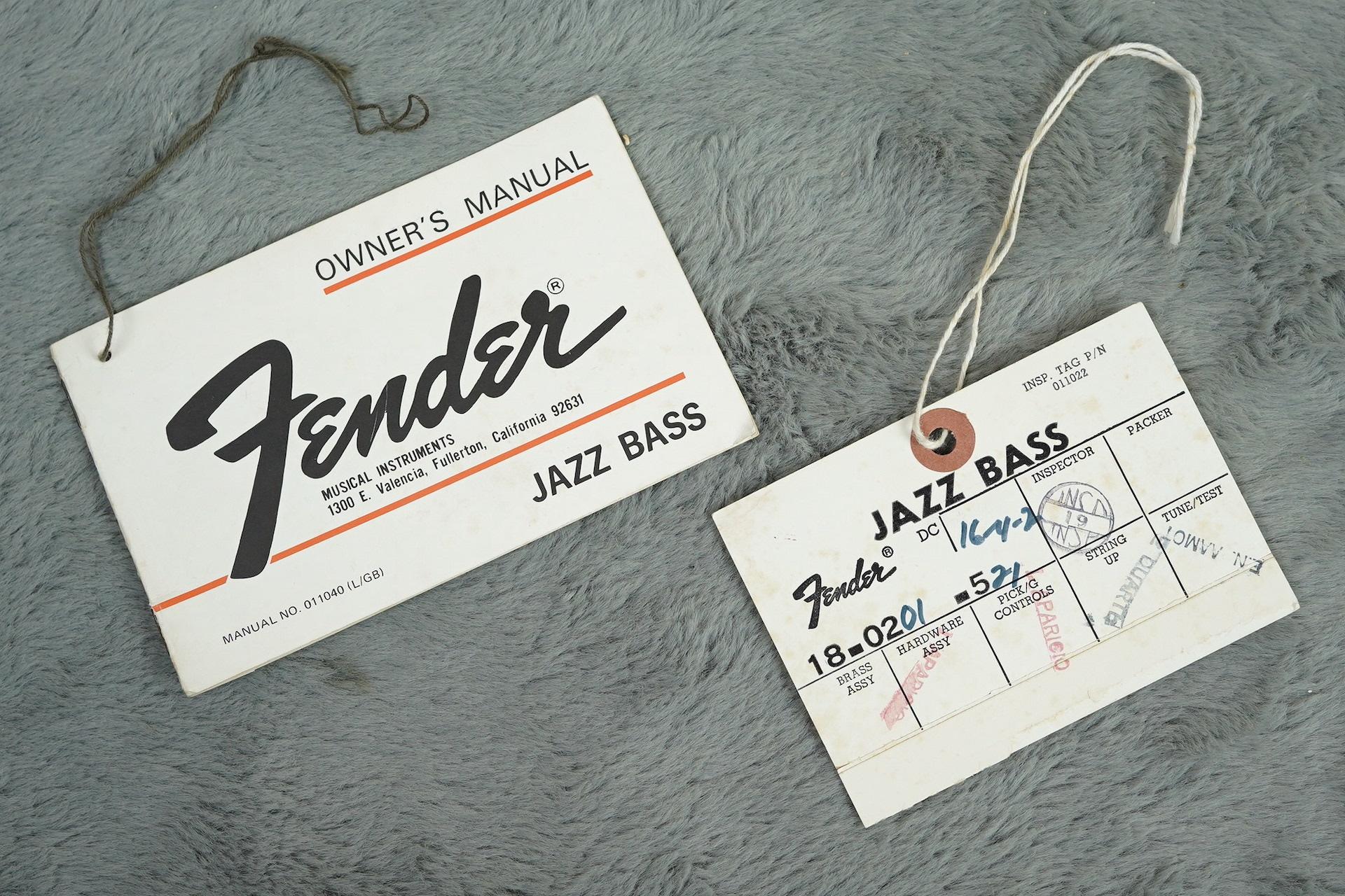 1974 Fender Jazz Bass Natural near MINT