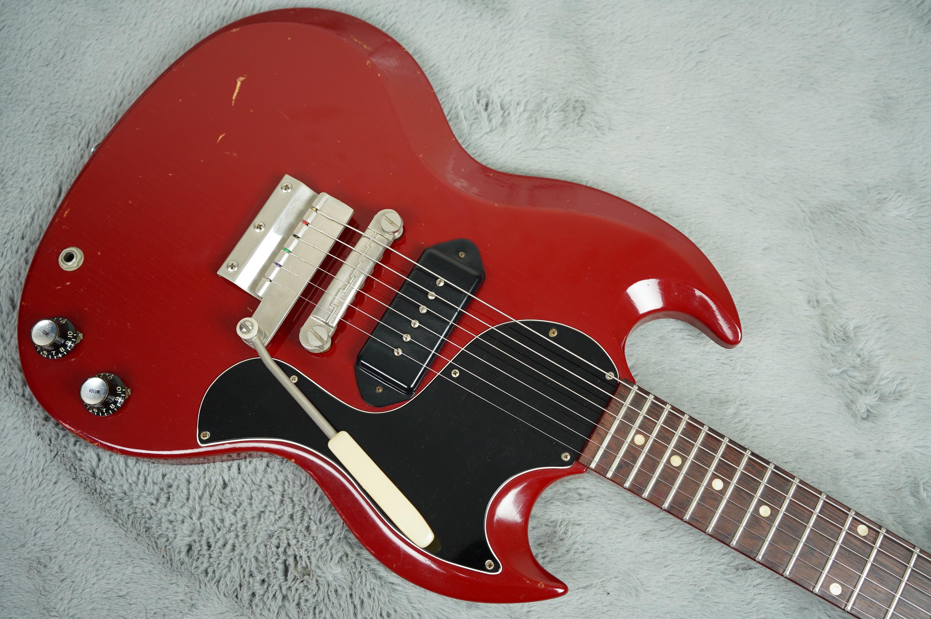 1965 Gibson Sg Junior Cardinal Red