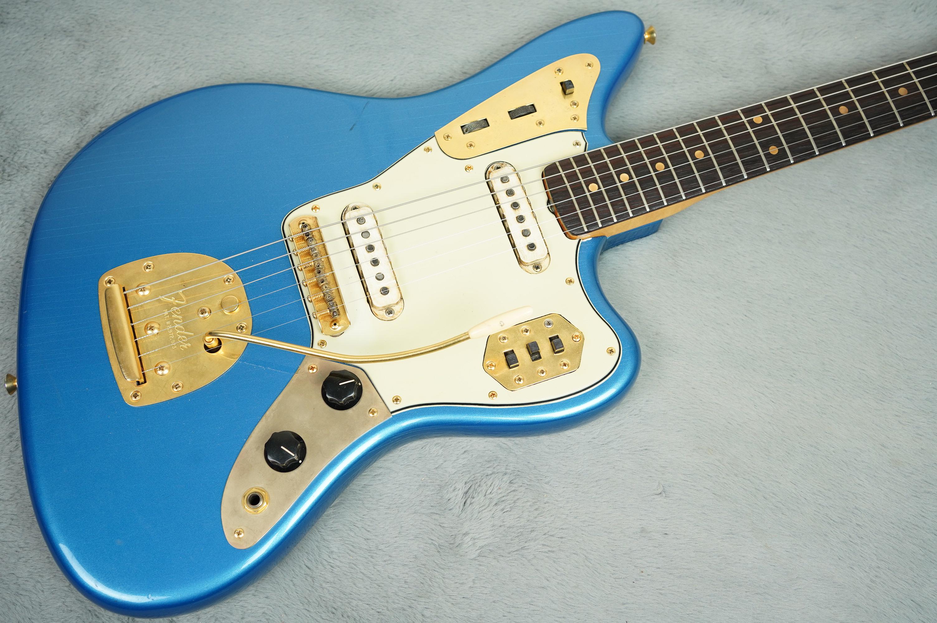 Blue deals jaguar guitar