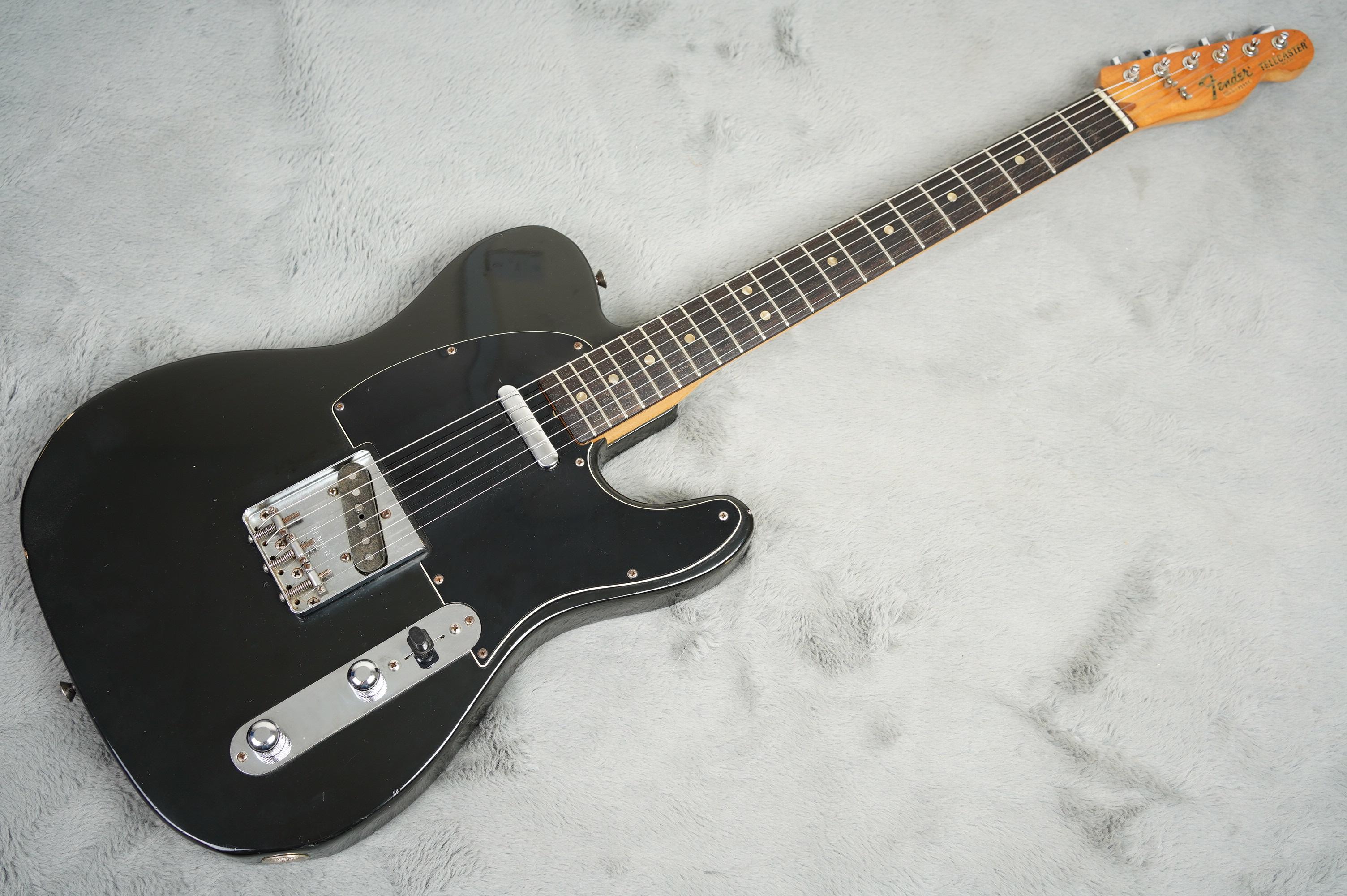 Fender telecaster black deals rosewood