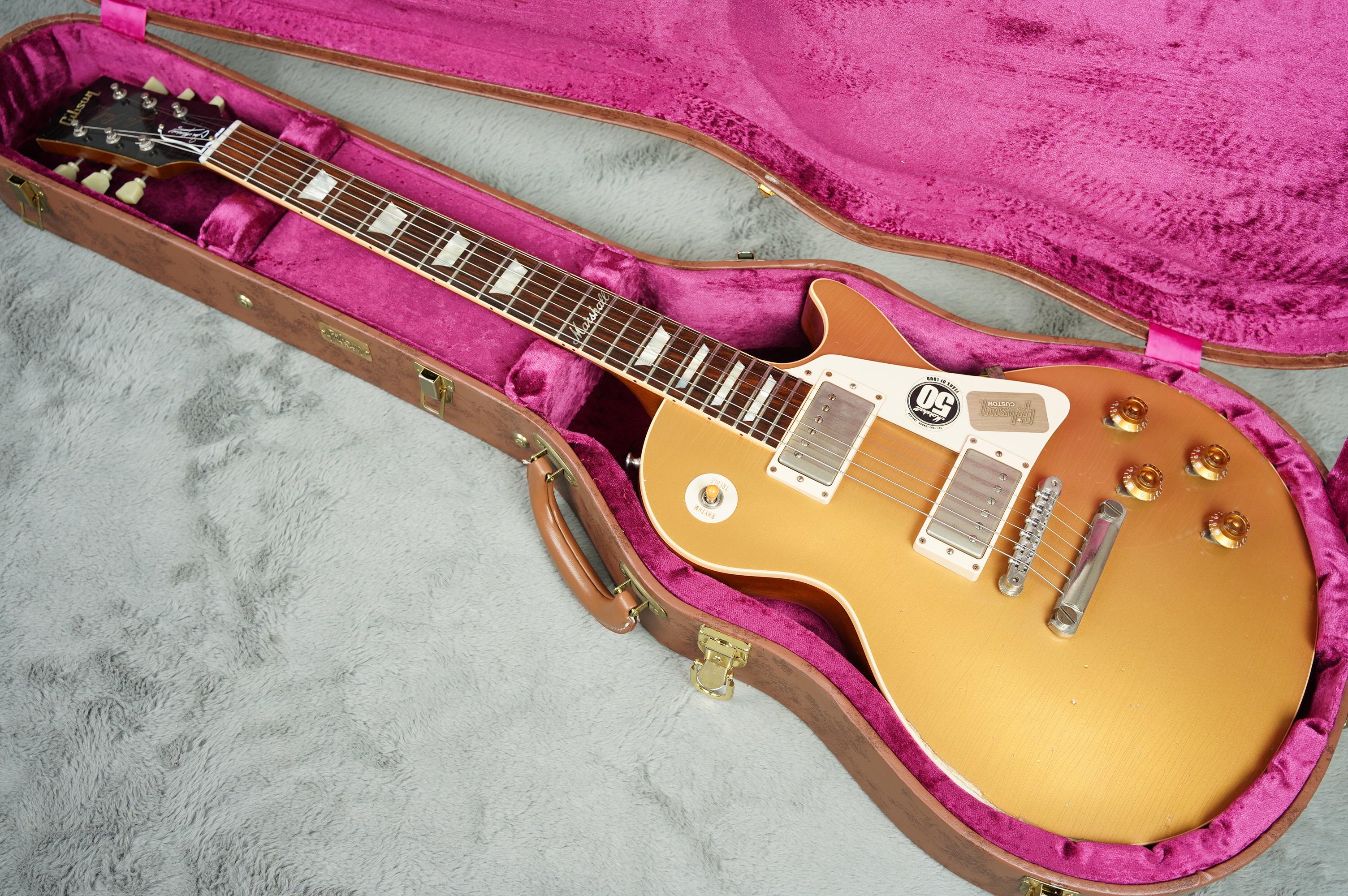 2012 Gibson 50th Anniversary of Marshall Les Paul Goldtop + Limited Edition 1962 Bluesbreaker - #22 of 50