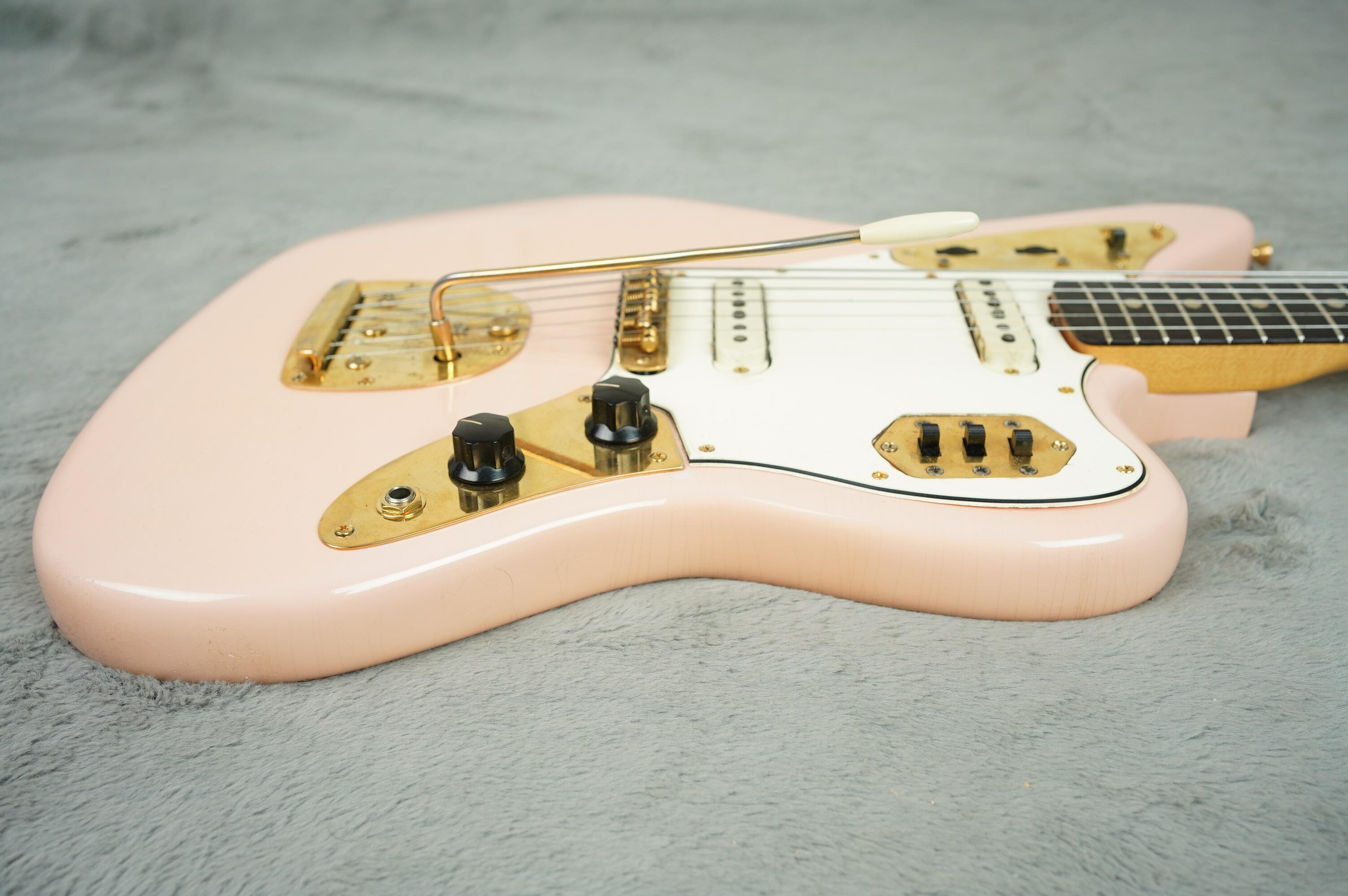 Fender jaguar online shell pink