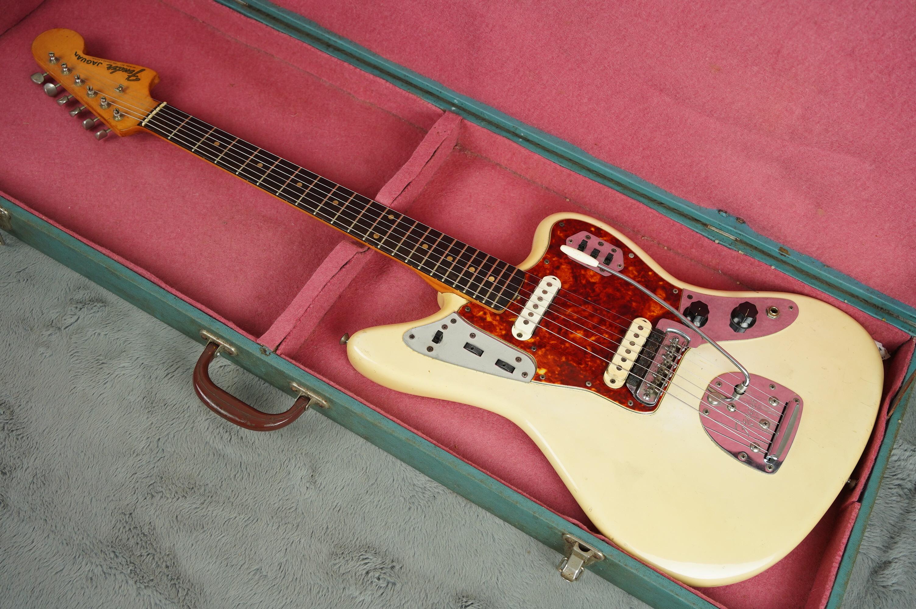 1962 Fender Jaguar refin white