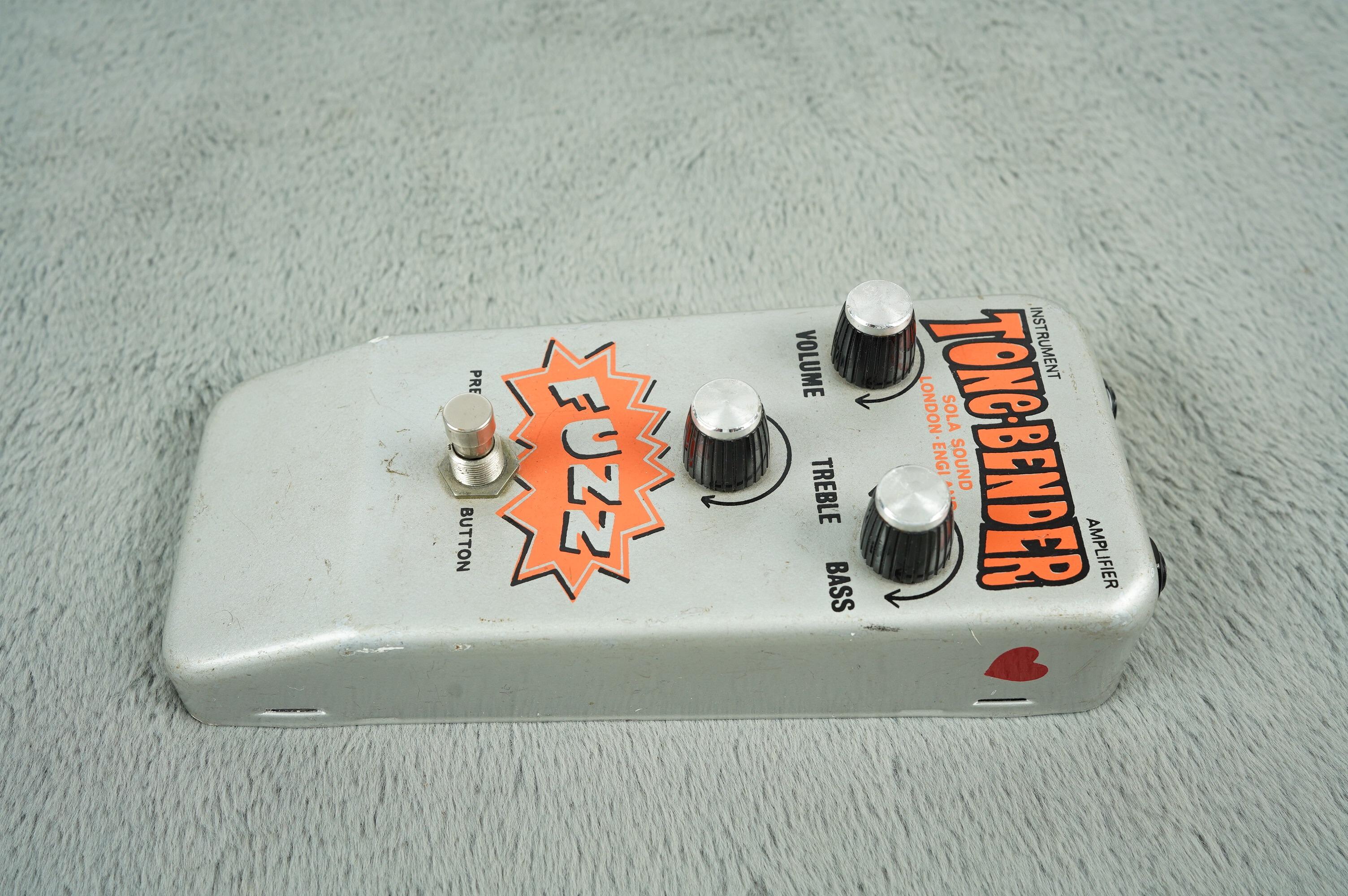 1972 (circa) Original Sola Sound Tone Bender - One Owner!