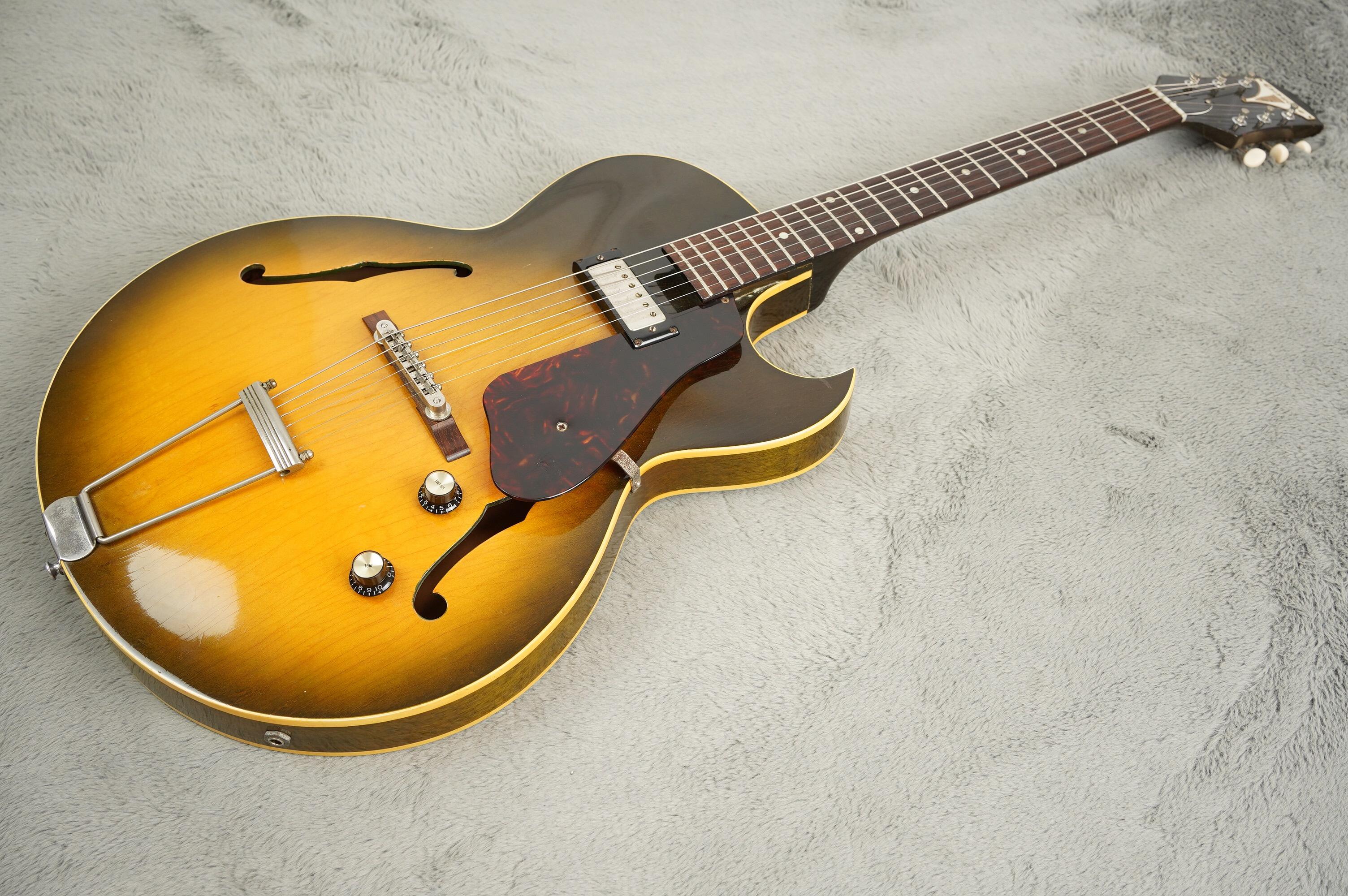 1961年製 Epiphone Sorrento E452T Vintage 1960/61 Epiphone Sorrento E452T Shaded Sunburst With