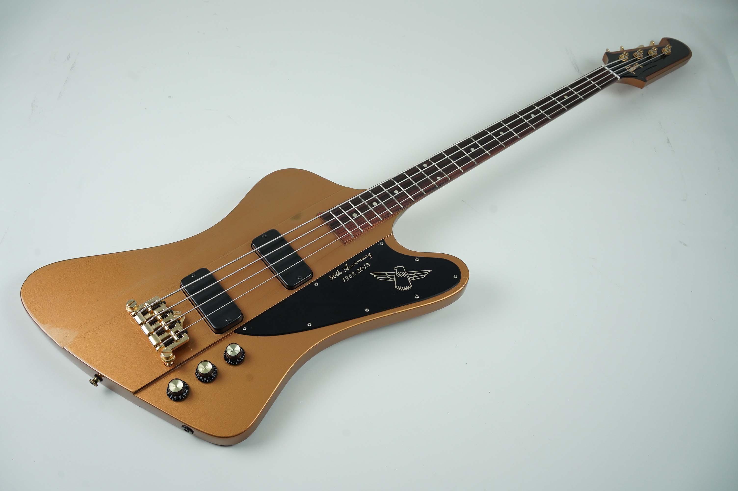 2013 Gibson Thunderbird, 50th Anniversary, Gold