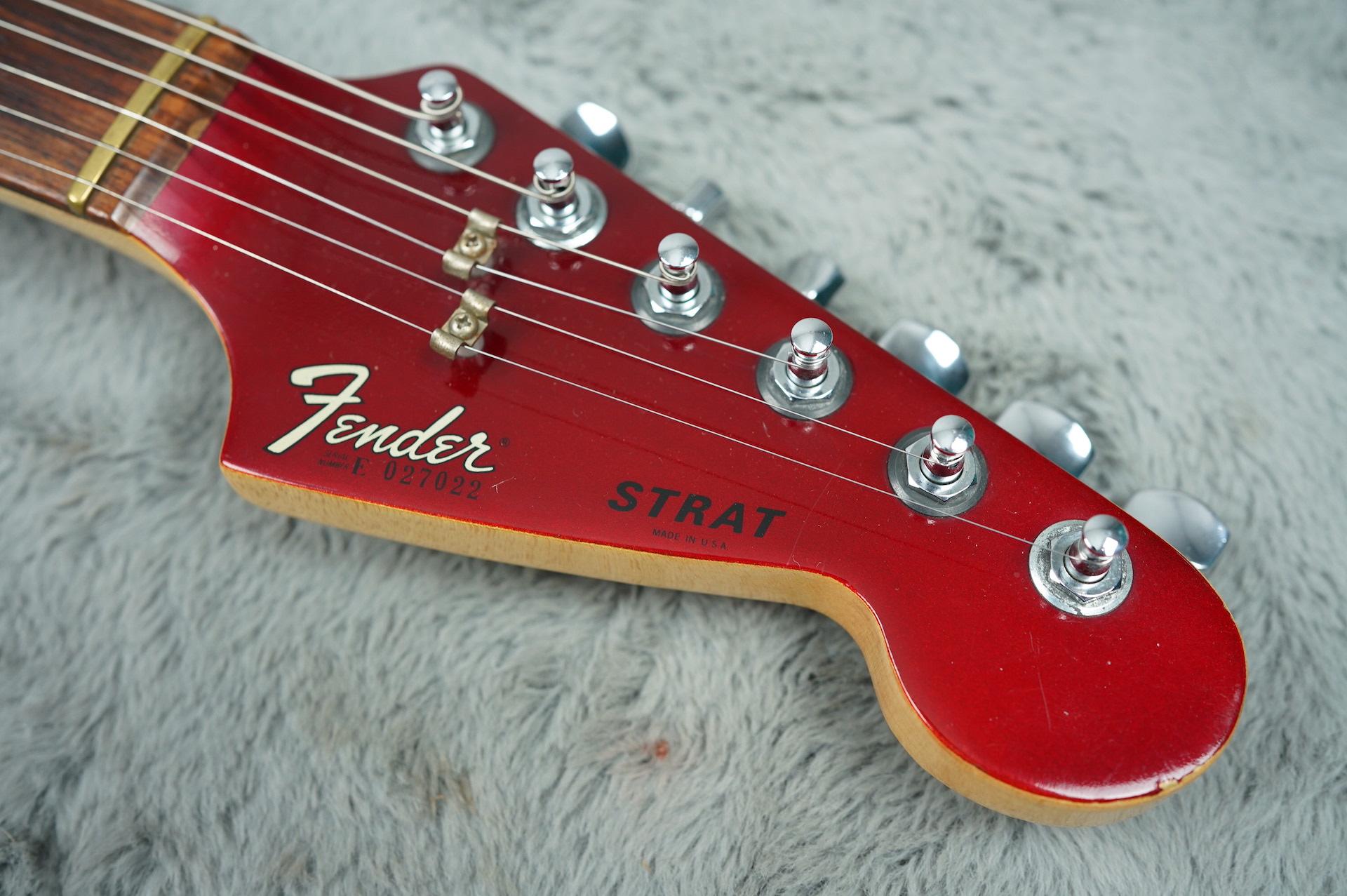 1980 Fender "The Strat" Candy Apple Red