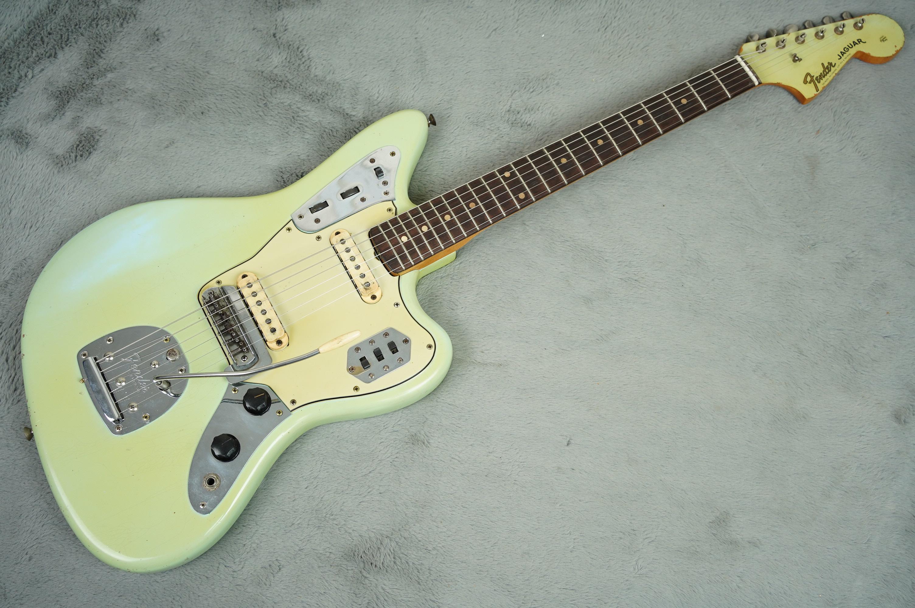 1962 Fender Jaguar Sonic Blue Refin + OHSC