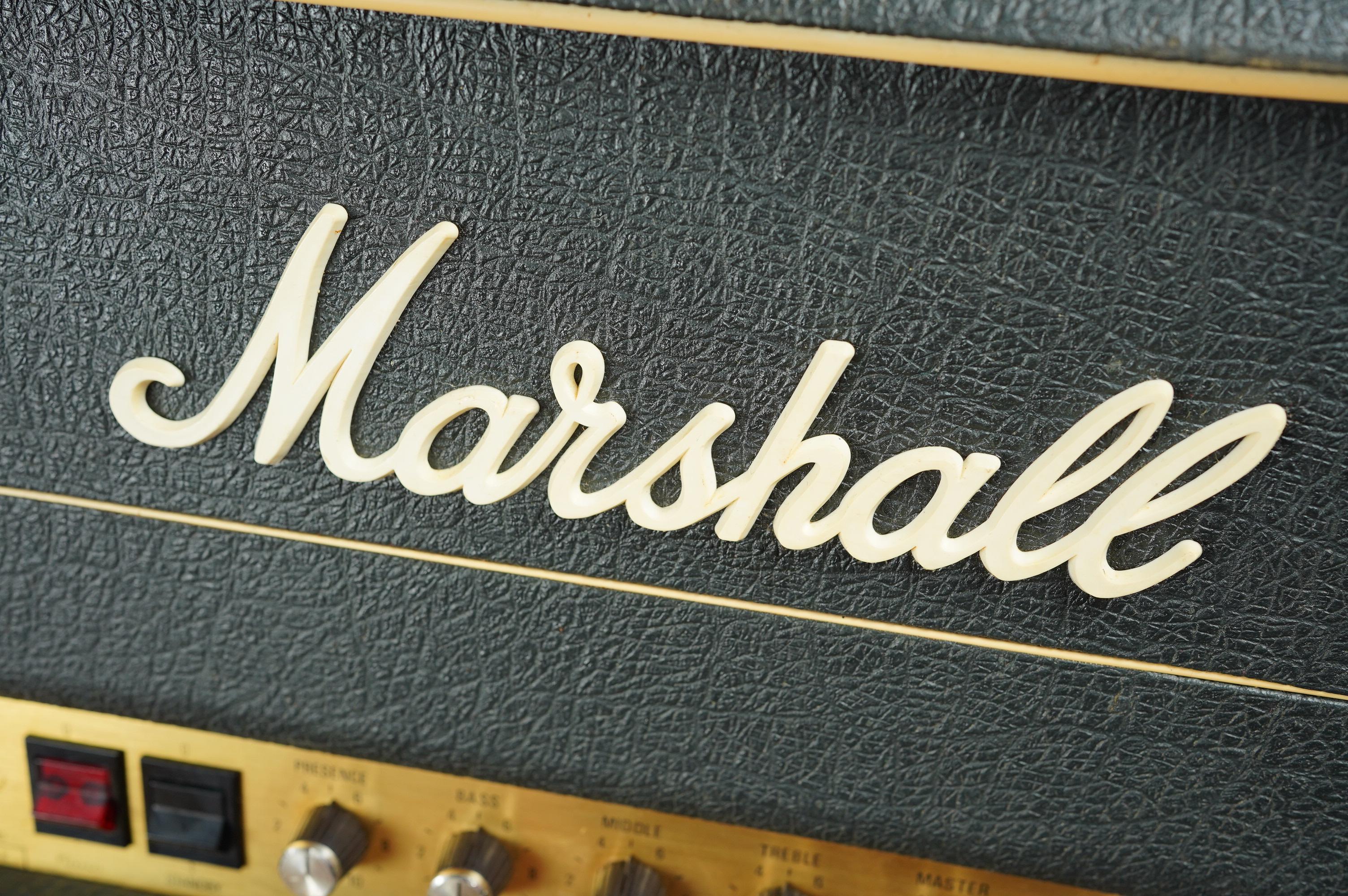 1978 Marshall JMP Mk2 100w Super Lead Head + 1960 100w Cab