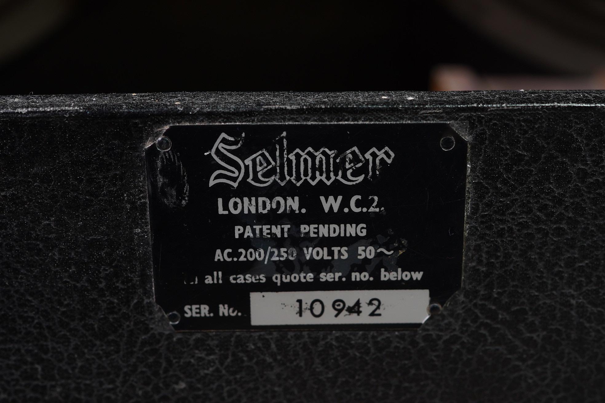 1963 Selmer Truvoice Zodiac Twin 30 Amplifier