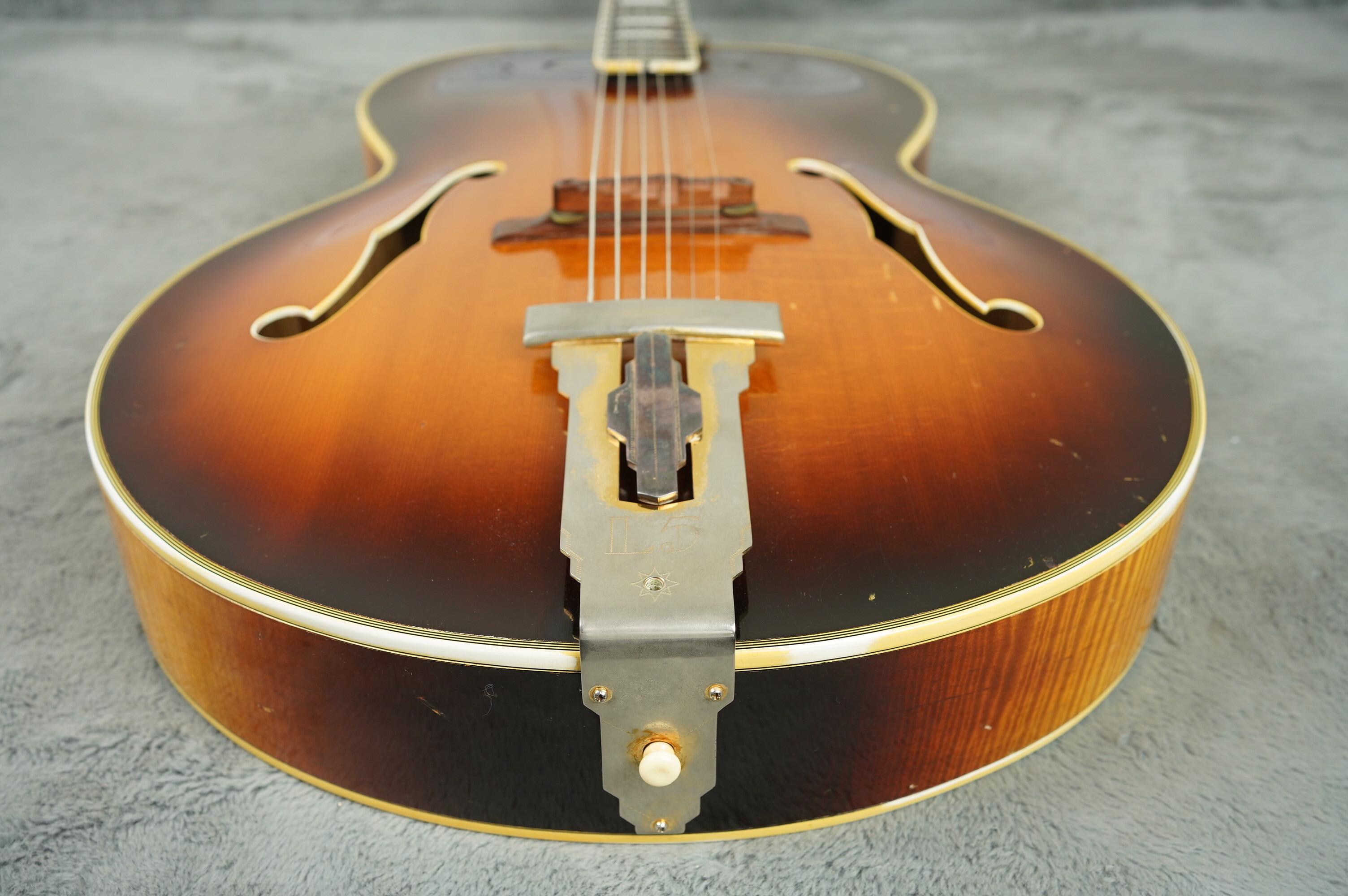 1955 Gibson L5 + OHSC Bernie Marsden Collection