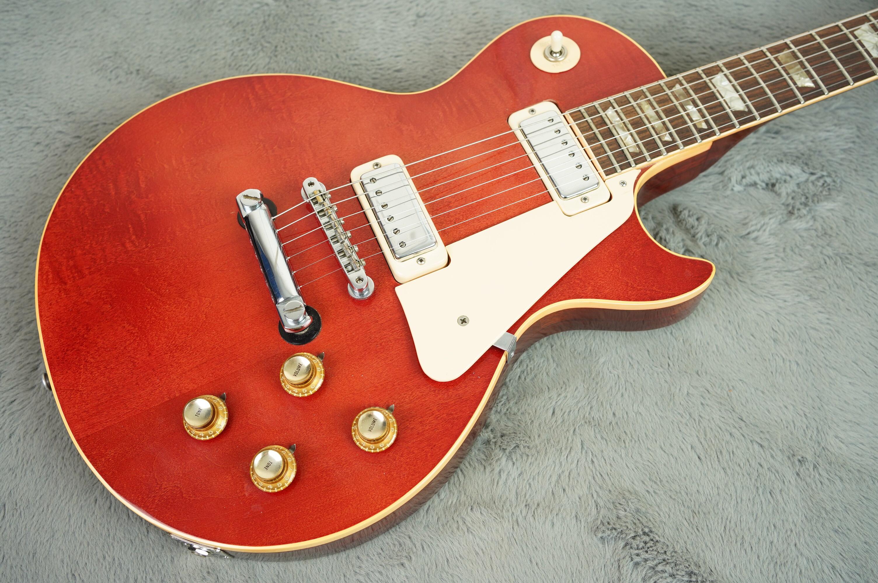 1972 Gibson Les Paul Deluxe Rare Cherry Red + Ohsc