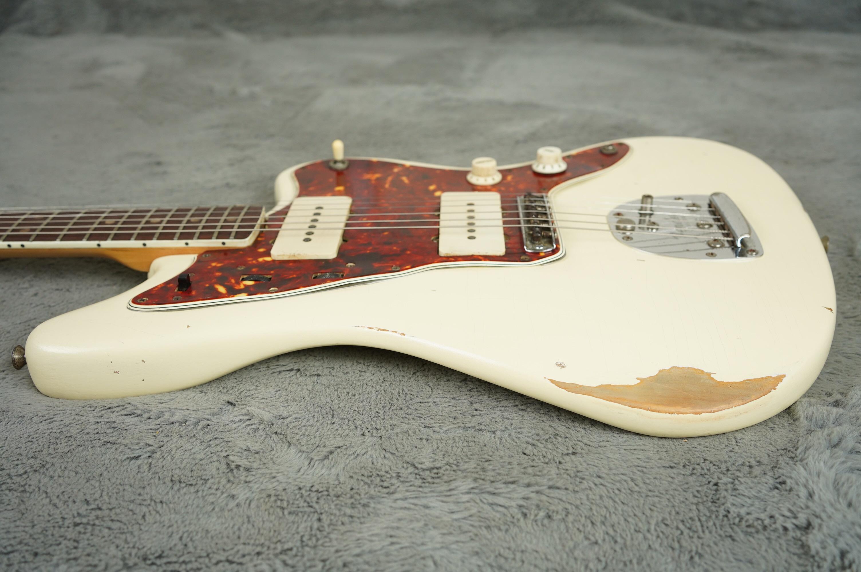 1966 Fender Jazzmaster white refin
