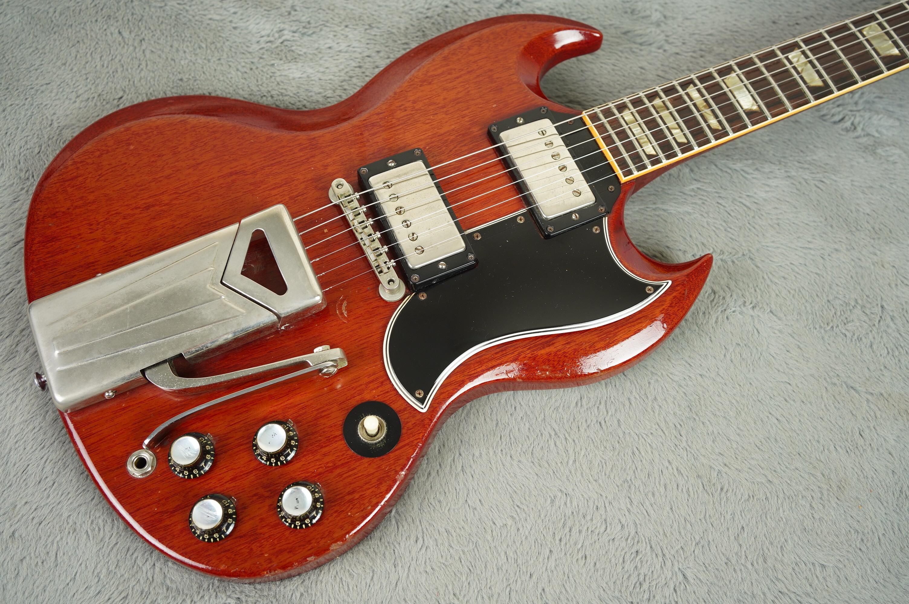 1961 Gibson Les Paul/SG Standard + HSC ex Deryck Wibley Sum 41`