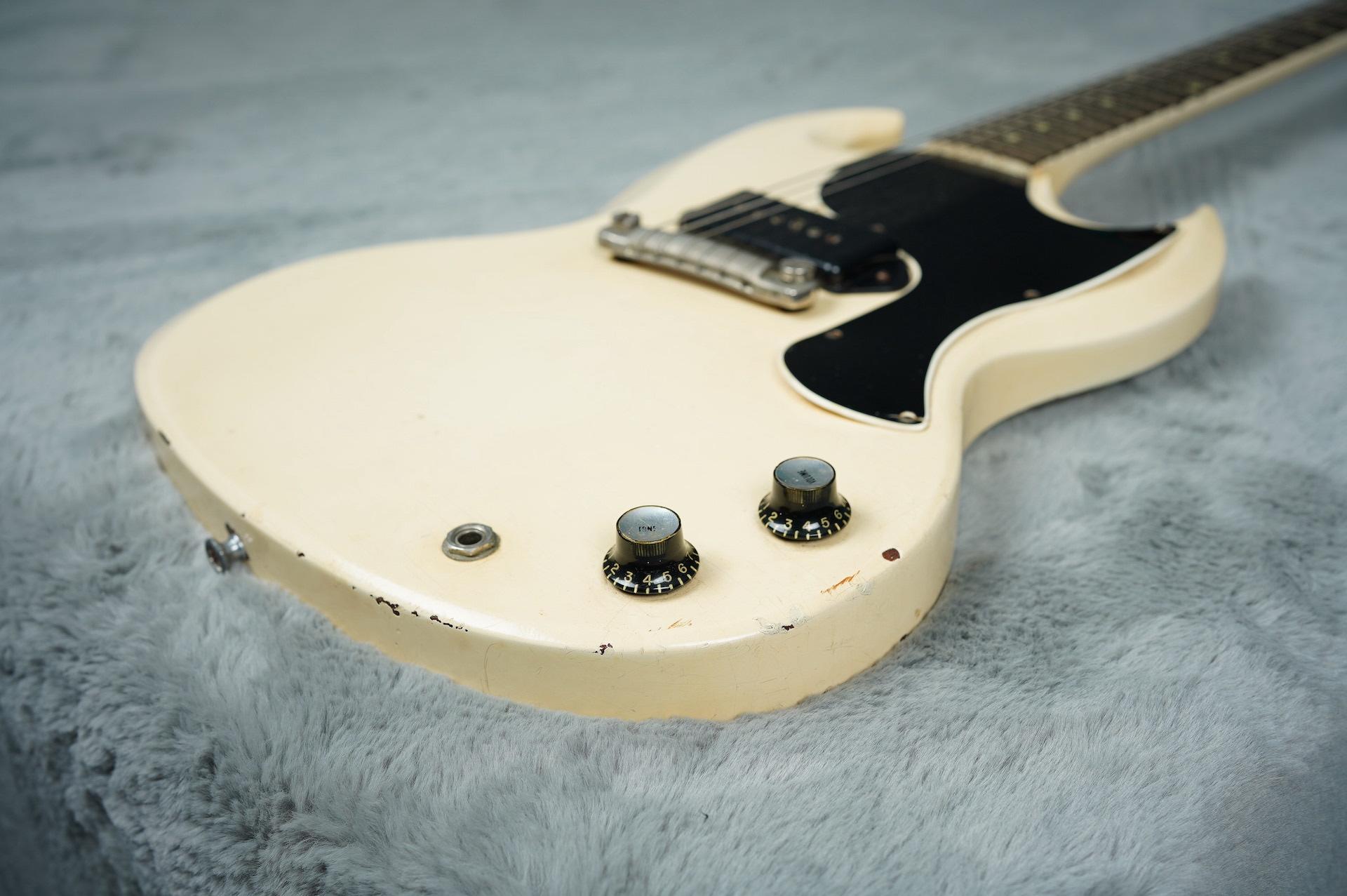 1962 Gibson Les Paul SG Junior white + HSC