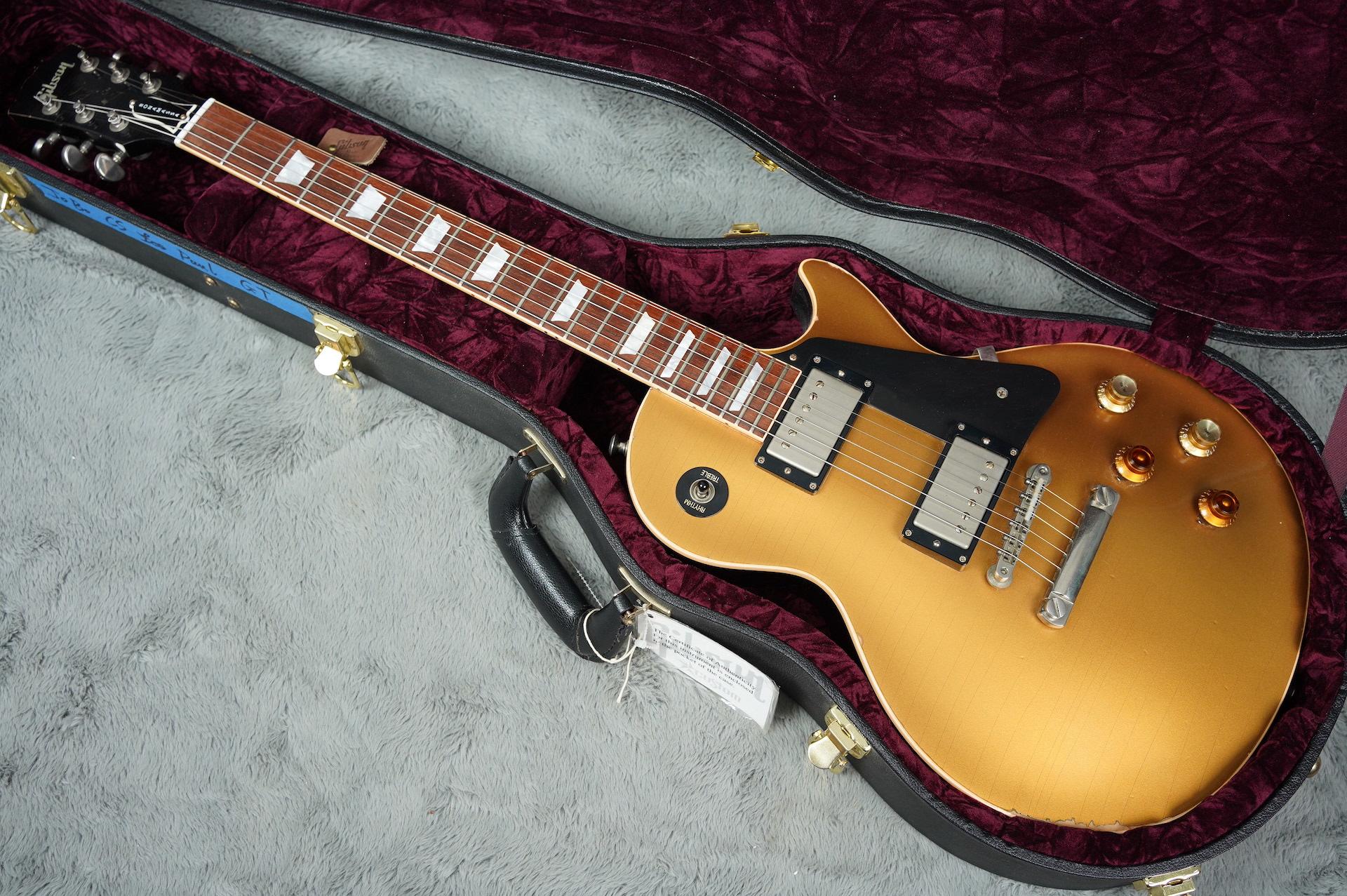 2008 Gibson Custom Shop "Inspired By" Joe Bonamassa Aged Les Paul Goldtop