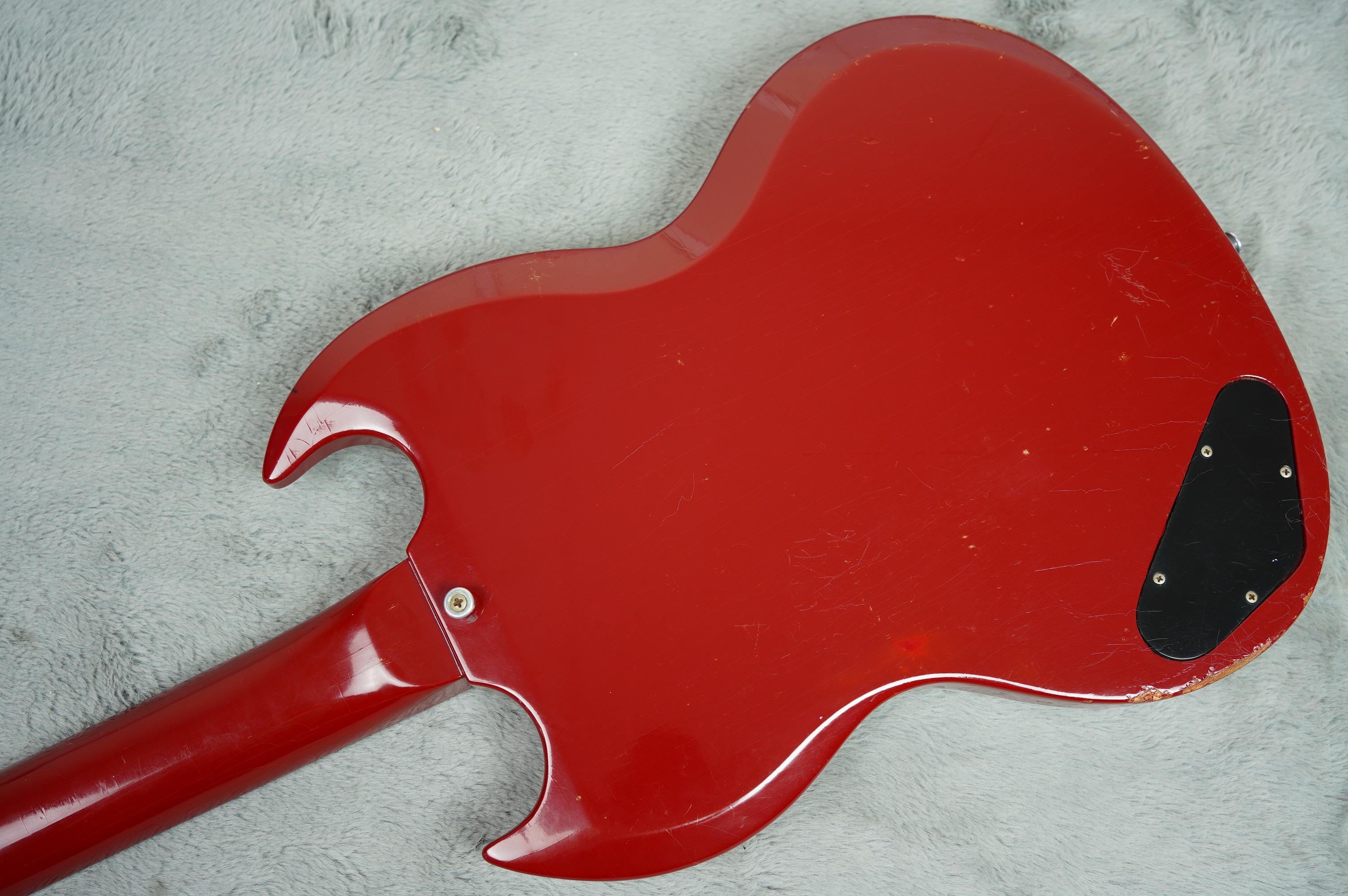 1965 Gibson Sg Junior Cardinal Red