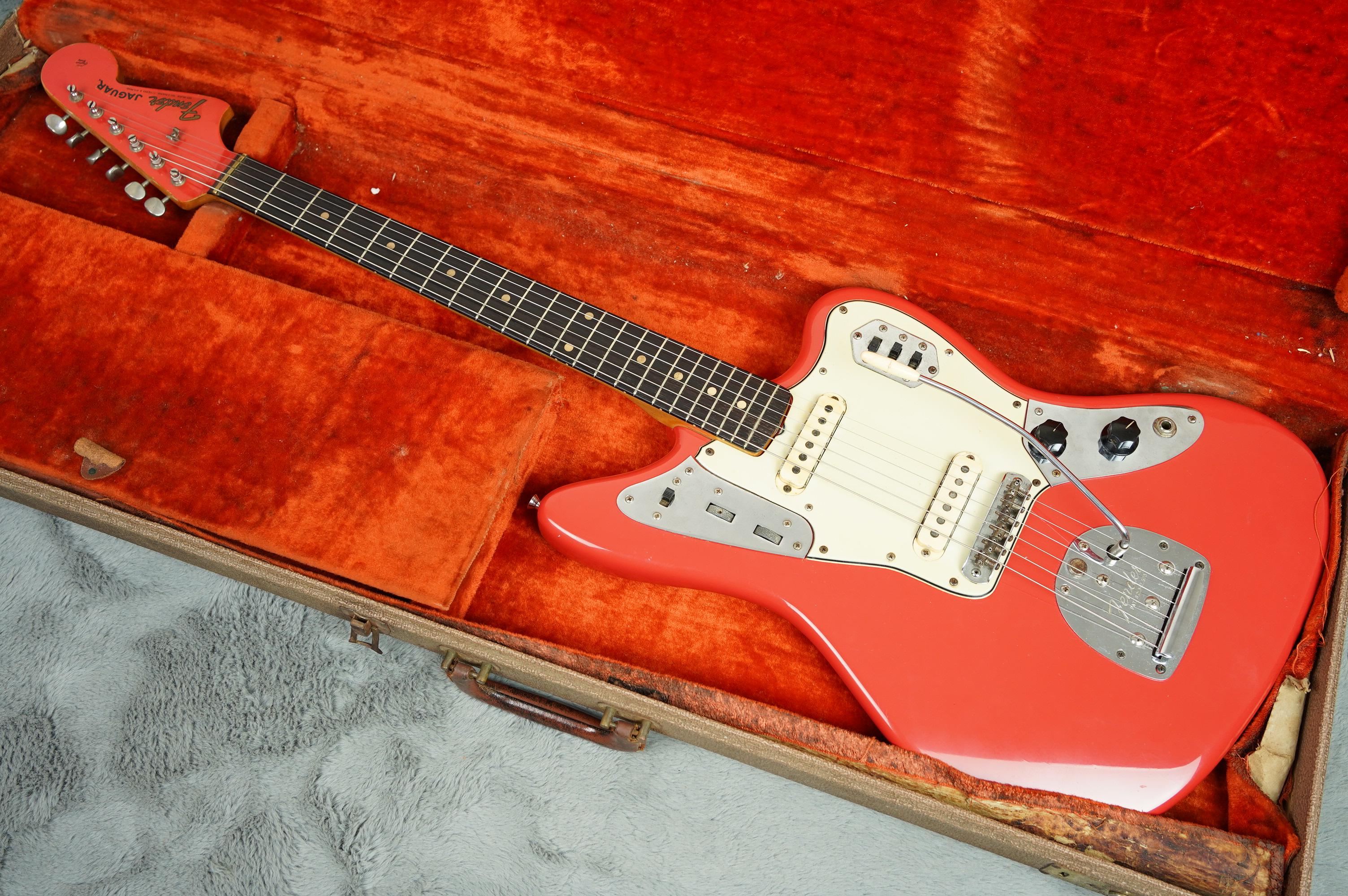 Red jaguar deals fender