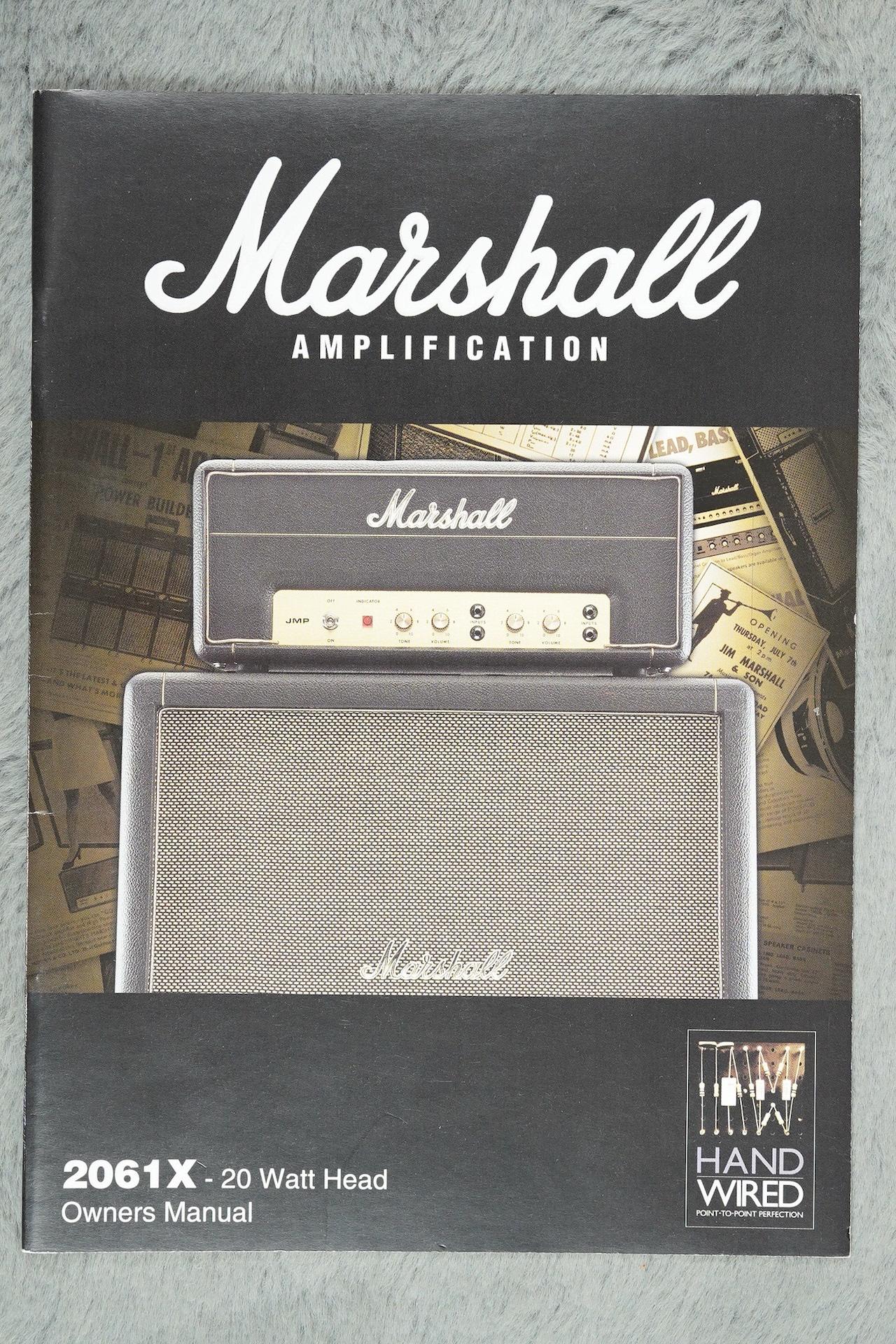 2013 Marshall 2061X Lead - Bass Reissue 20 Watt Hardwired Head