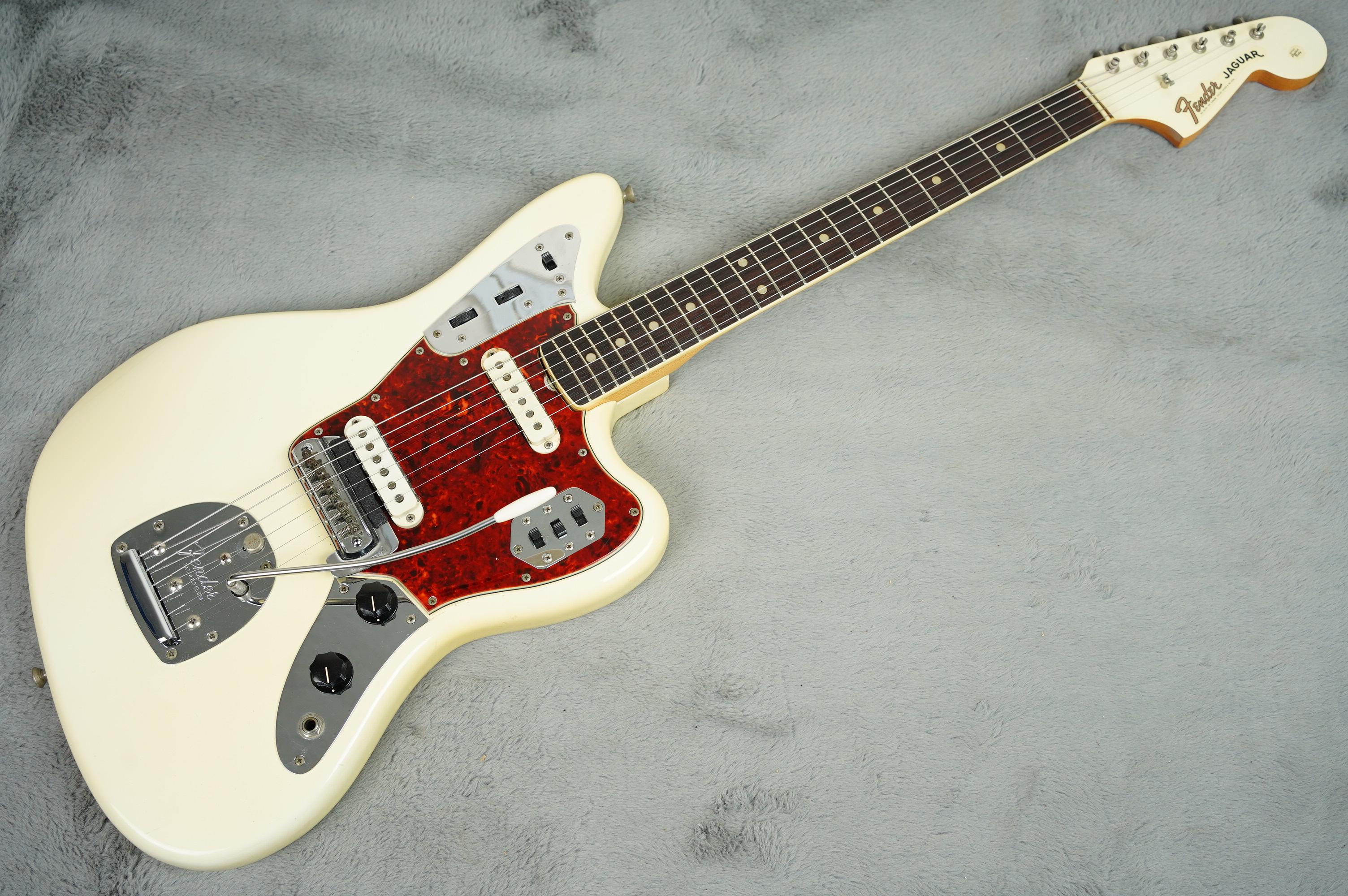 1965 Fender Jaguar Olympic White
