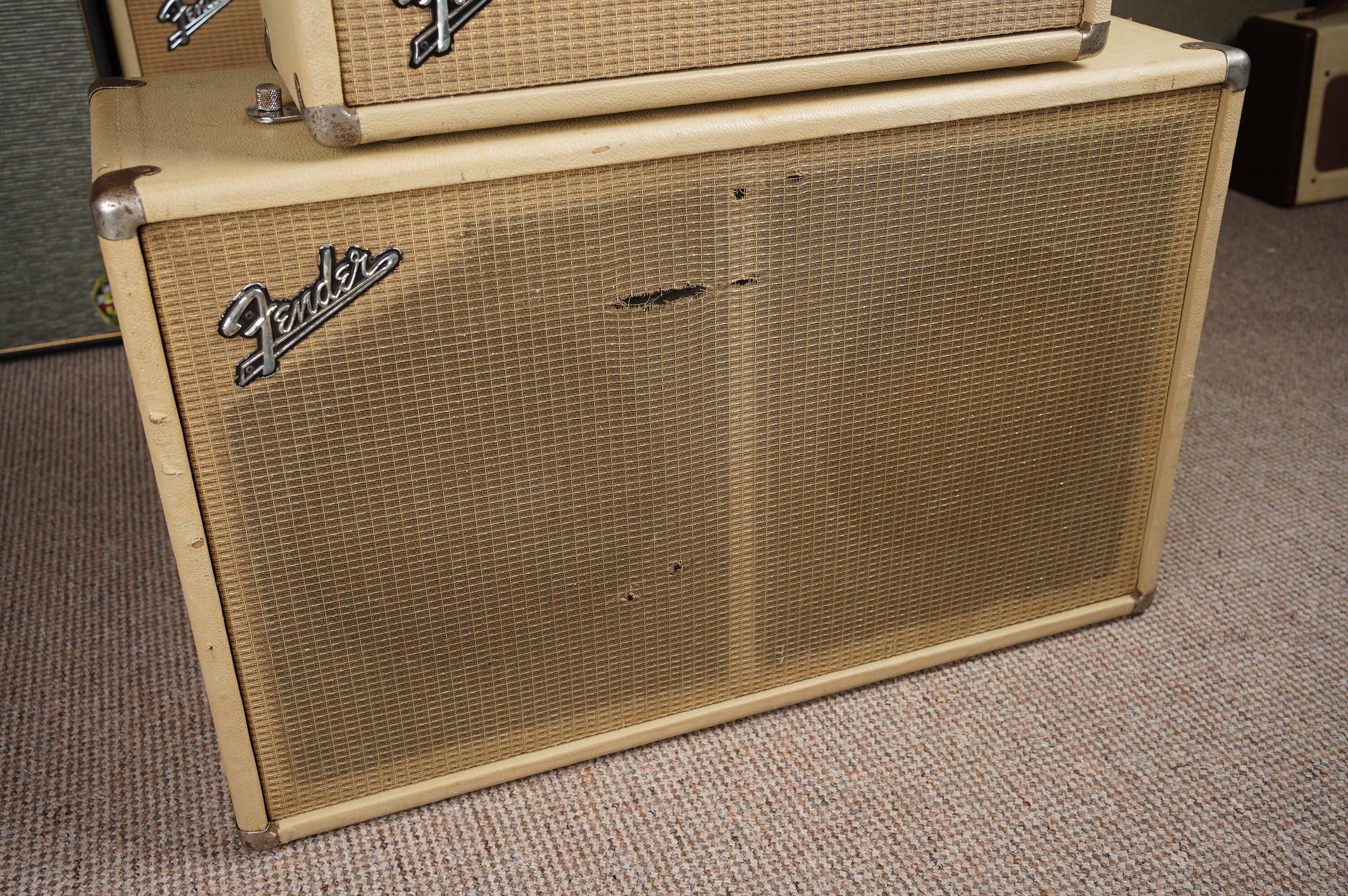 1964 Fender Bassman 6G6-B + Cab - RARE Export Model