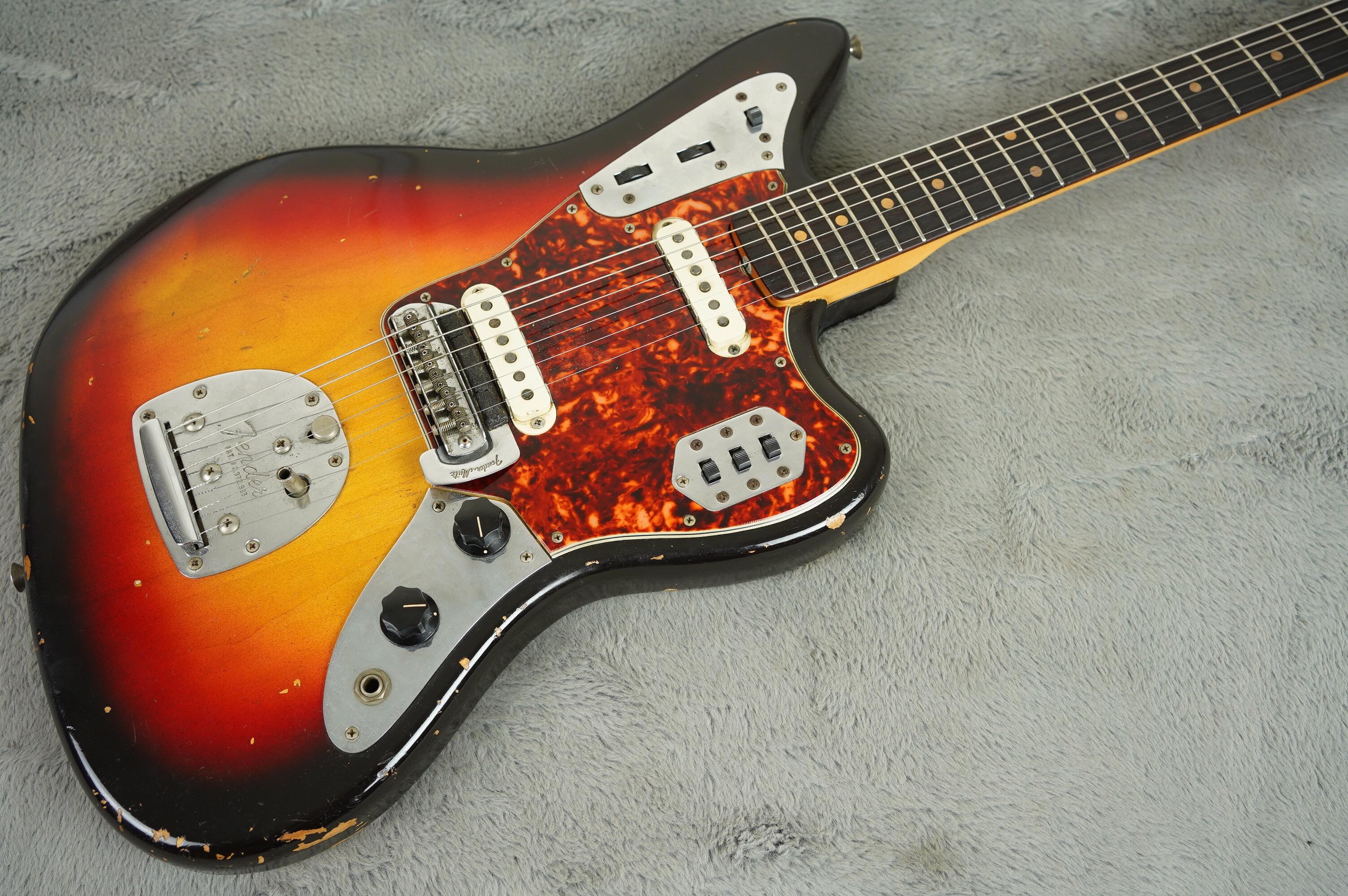 Sunburst jaguar deals fender