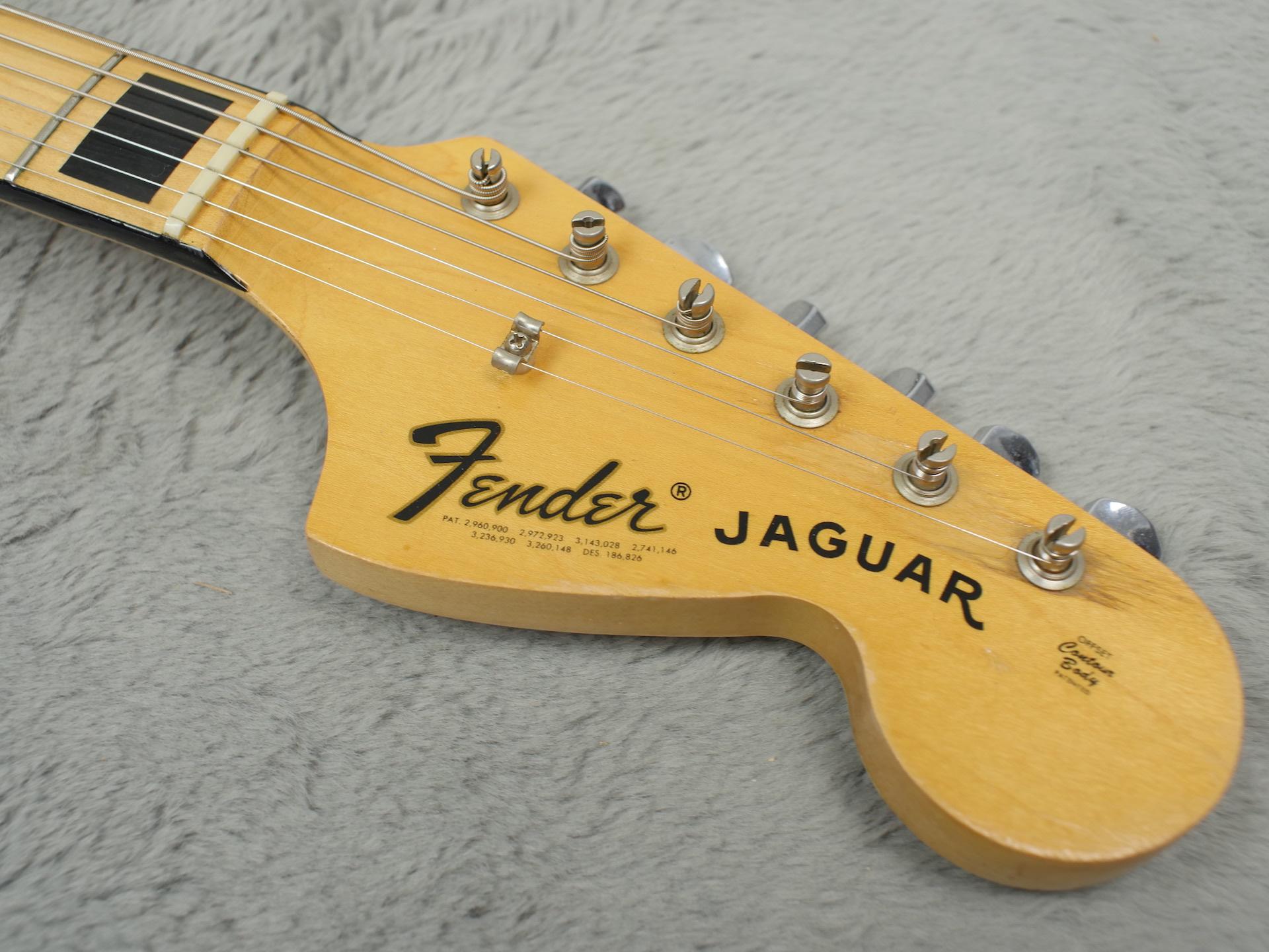 1972 Fender Jaguar Maple Neck + OHSC - RARE!