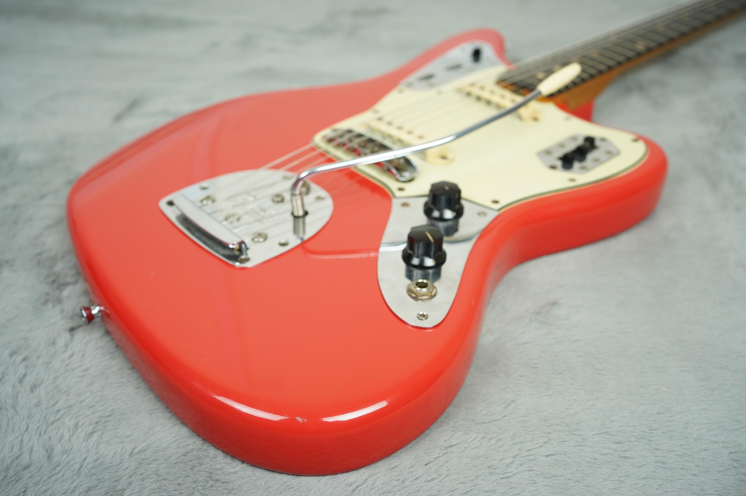 1962 Fender Jaguar Fiesta Red refin
