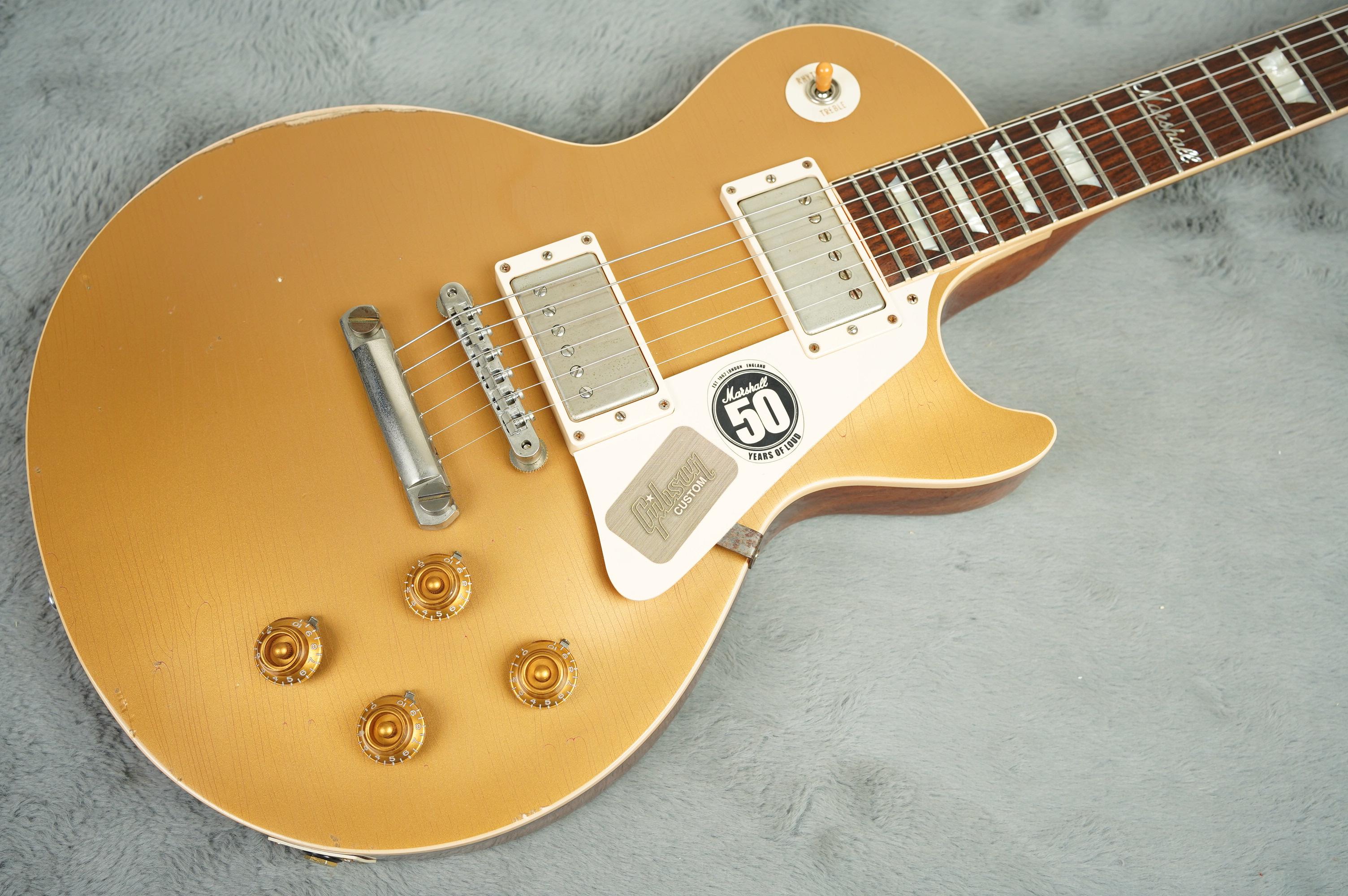 2012 Gibson 50th Anniversary of Marshall Les Paul Goldtop + Limited Edition 1962 Bluesbreaker - #22 of 50